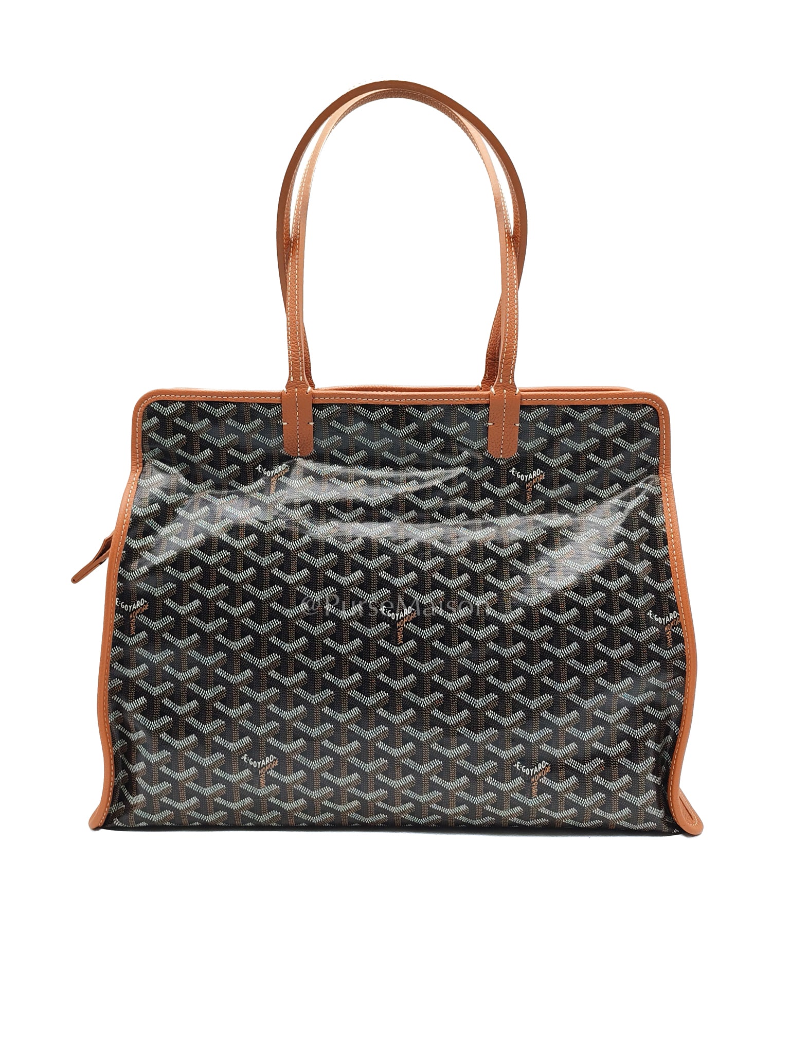 Sac Hardy PM in Tan Goyardine Canvas Tote Bag | Purse Maison Luxury Bags Shop