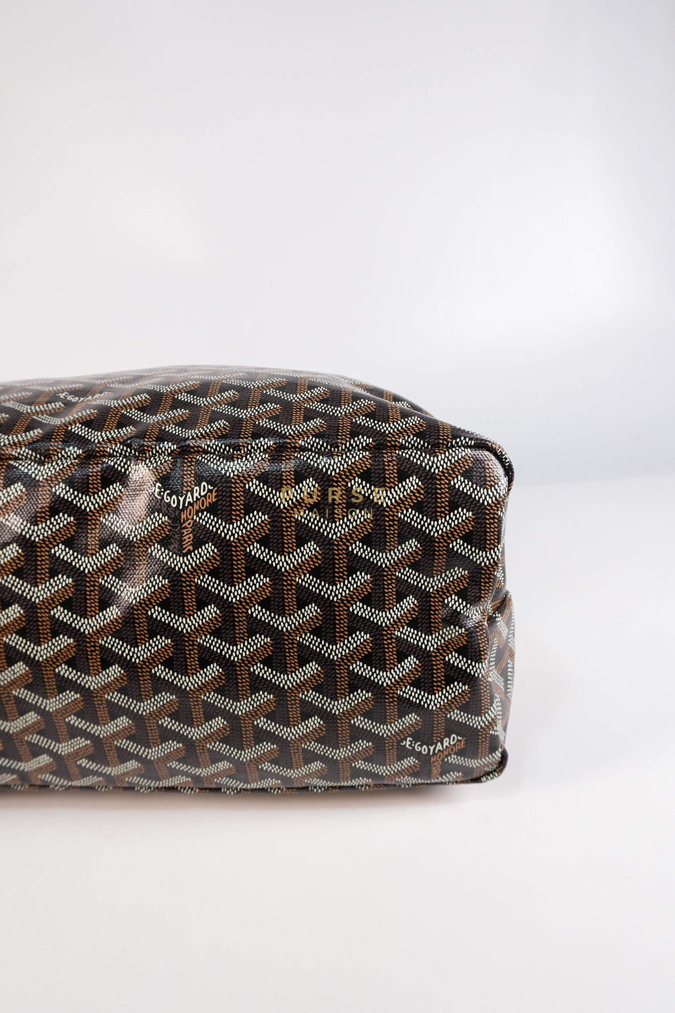 Sac Hobo Boheme PM Tote Bag in Black Goyardine Canvas | Purse Maison Luxury Bags Shop