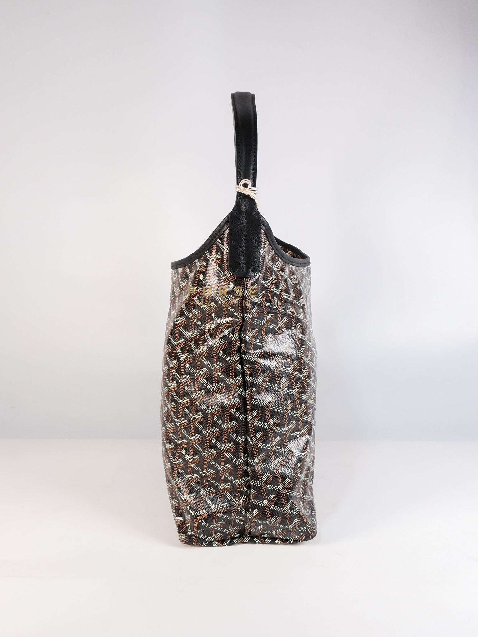 Sac Hobo Boheme PM Tote Bag in Black Goyardine Canvas | Purse Maison Luxury Bags Shop