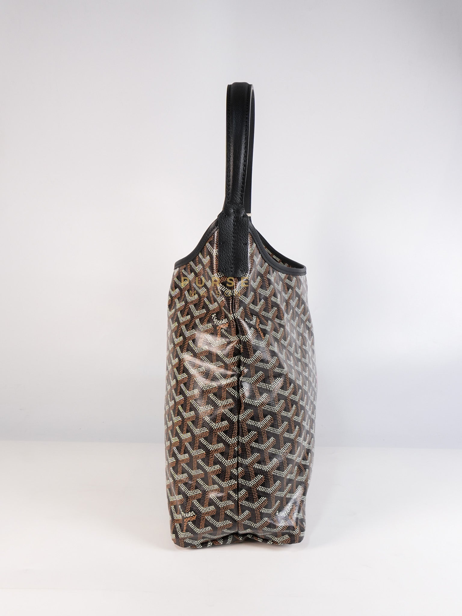 Sac Hobo Boheme PM Tote Bag in Black Goyardine Canvas | Purse Maison Luxury Bags Shop