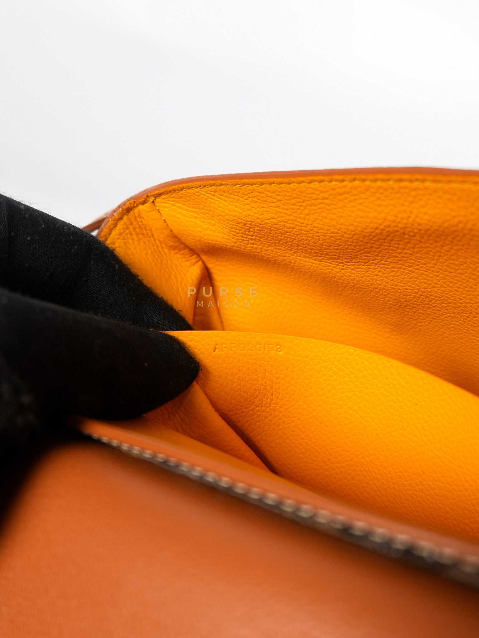 Sac Mini Saigon Souple Bag in Tan & Black Goyardine Canvas | Purse Maison Luxury Bags Shop