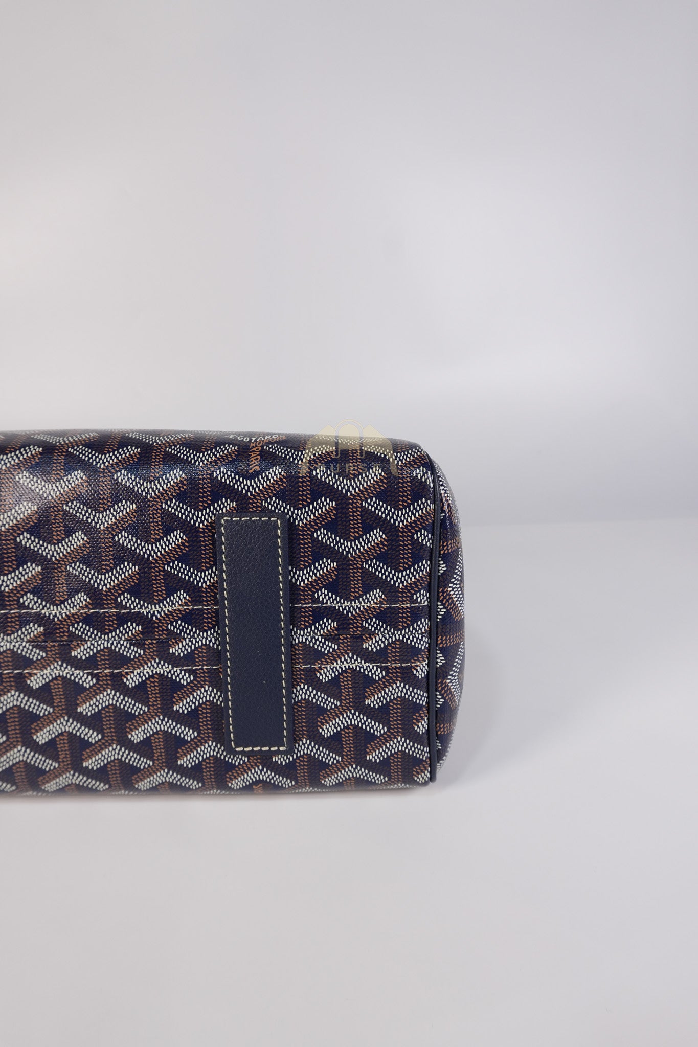 Sac Rouette PM in Navy Blue/ Bleu Marine Goyardine Canvas | Purse Maison Luxury Bags Shop