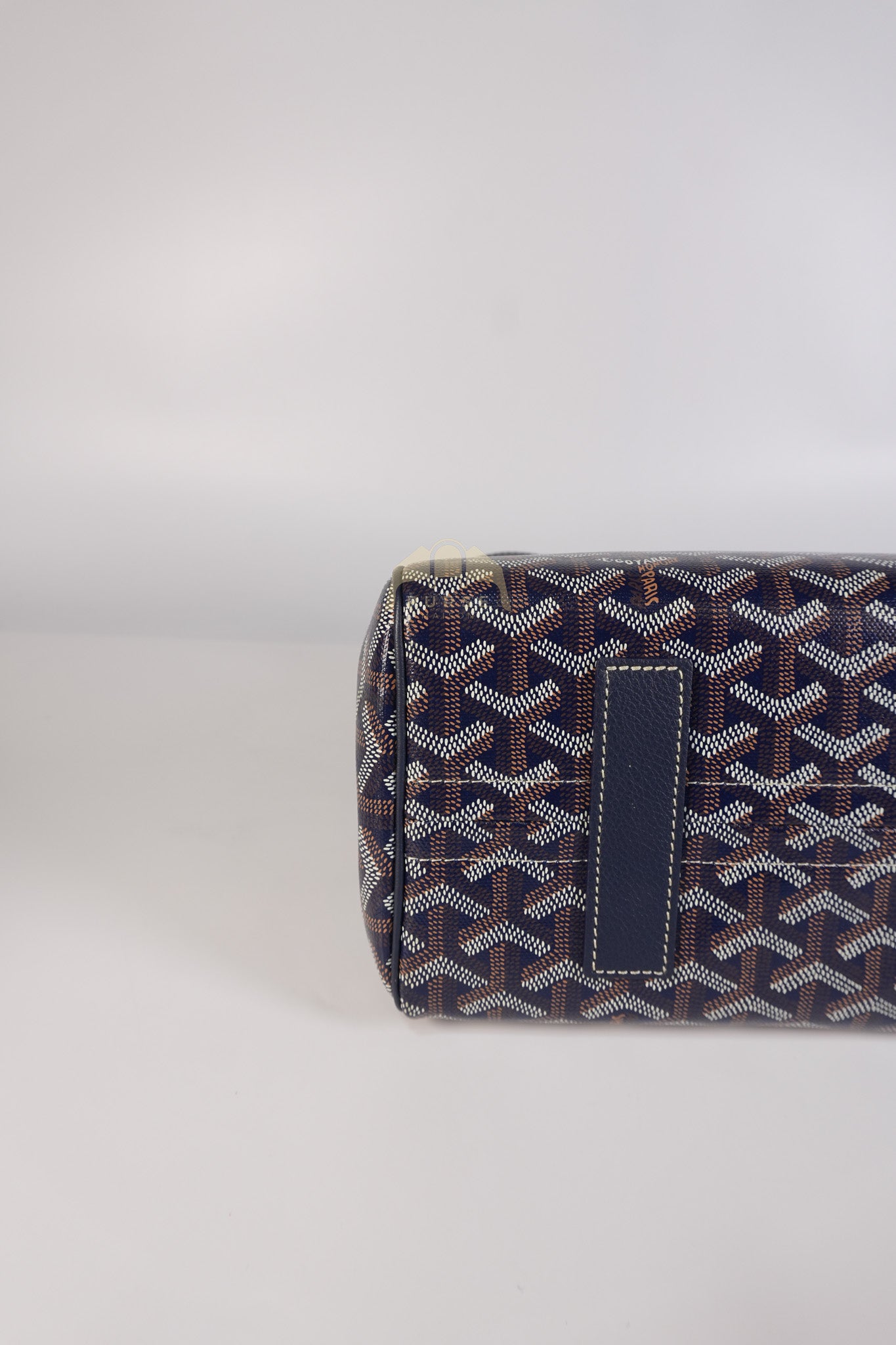 Sac Rouette PM in Navy Blue/ Bleu Marine Goyardine Canvas | Purse Maison Luxury Bags Shop