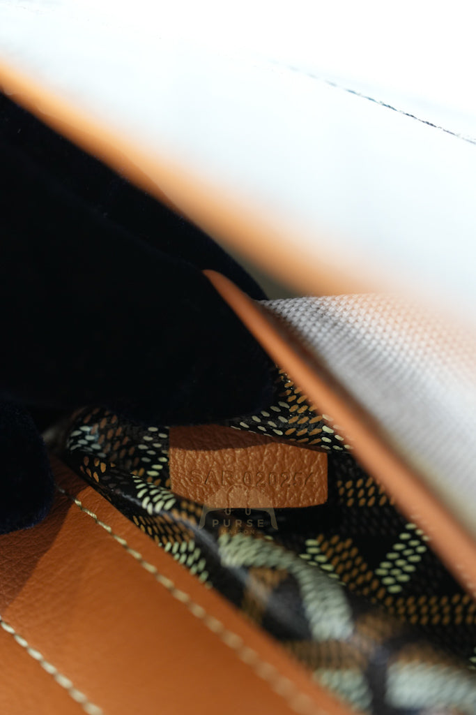 Sac Rouette Souple PM in Noir Et Naturel/Tan | Purse Maison Luxury Bags Shop