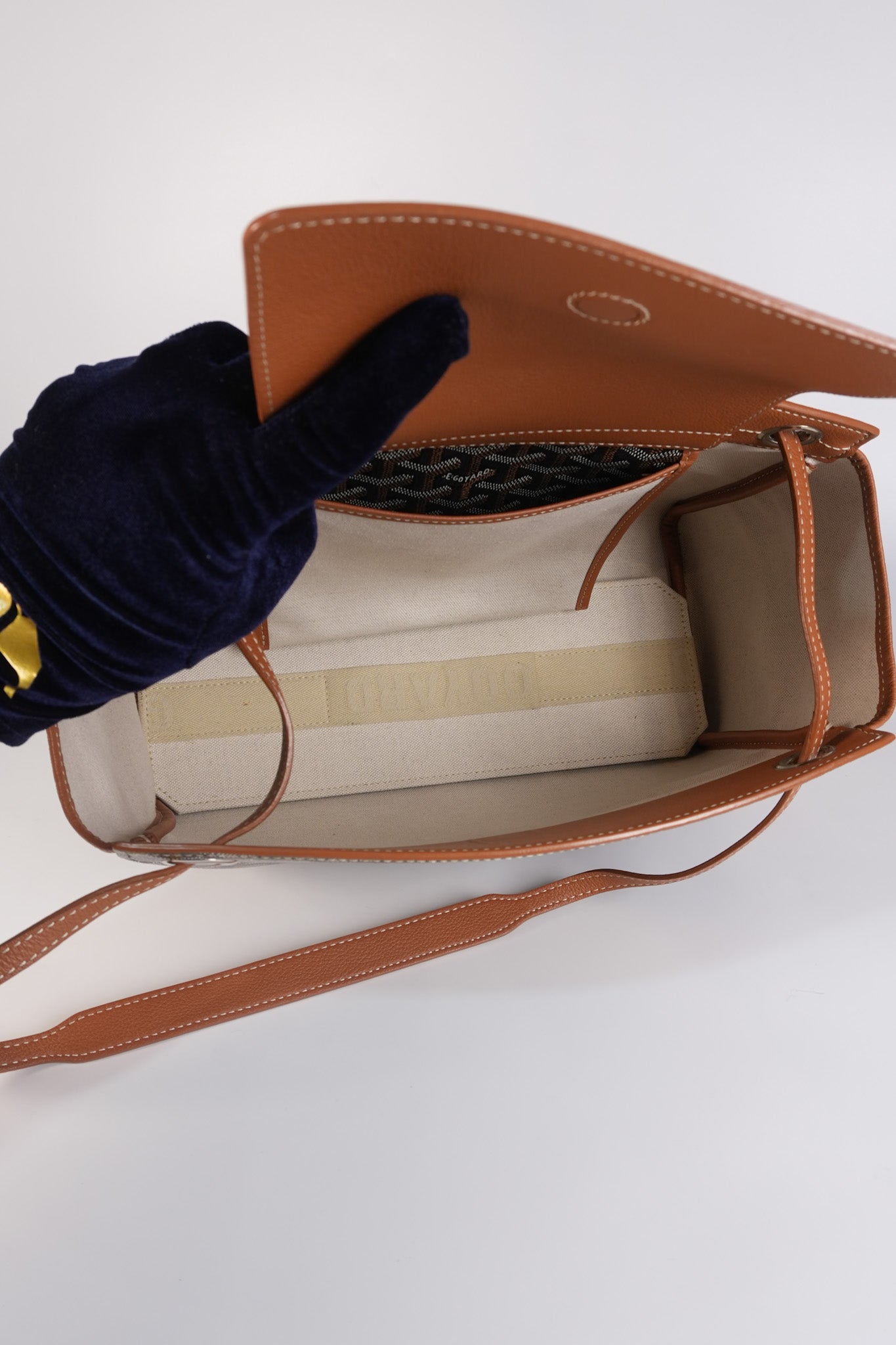 Sac Rouette Souple PM in Noir Et Naturel/Tan | Purse Maison Luxury Bags Shop