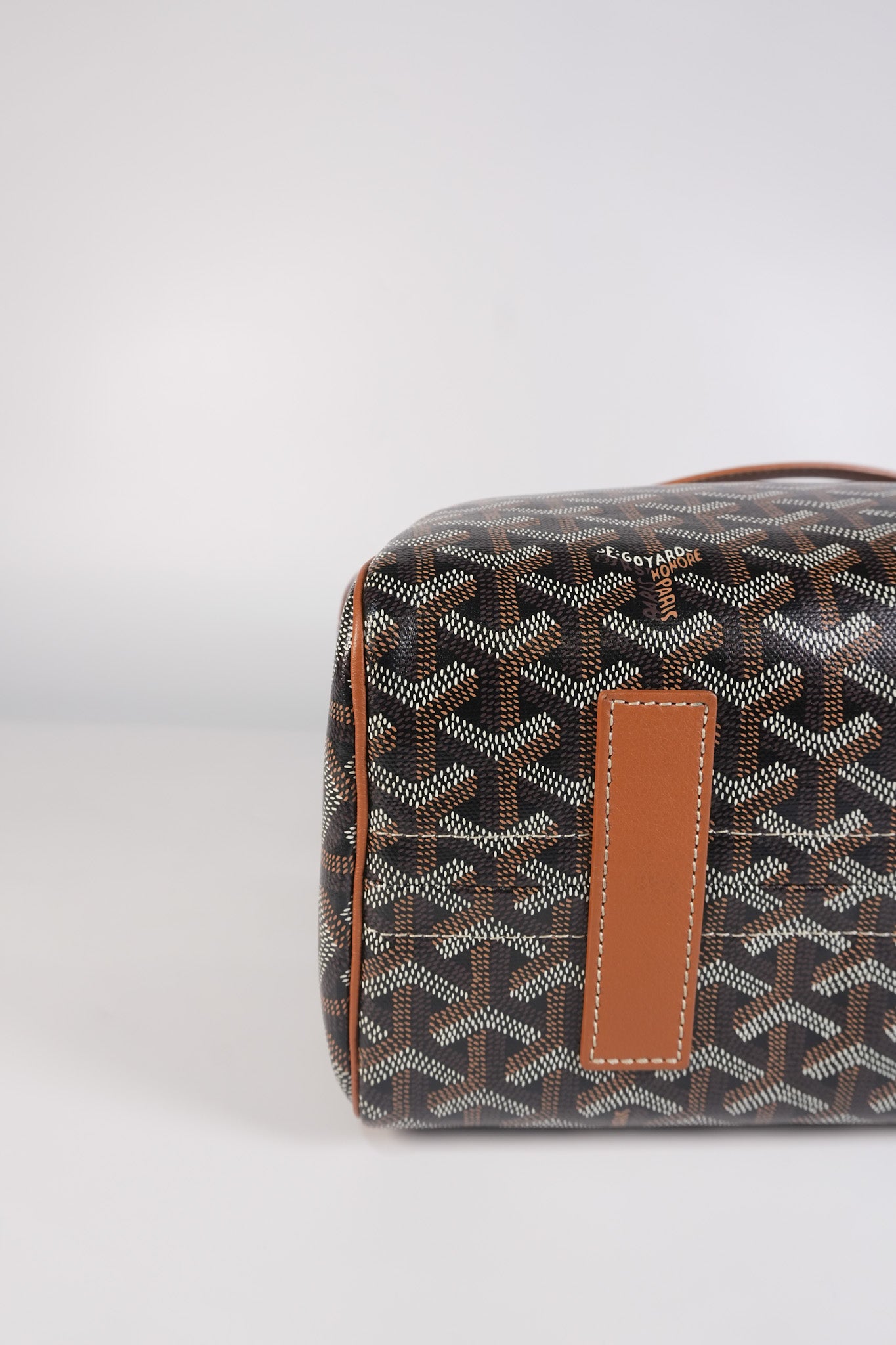 Sac Rouette Souple PM in Noir Et Naturel/Tan | Purse Maison Luxury Bags Shop