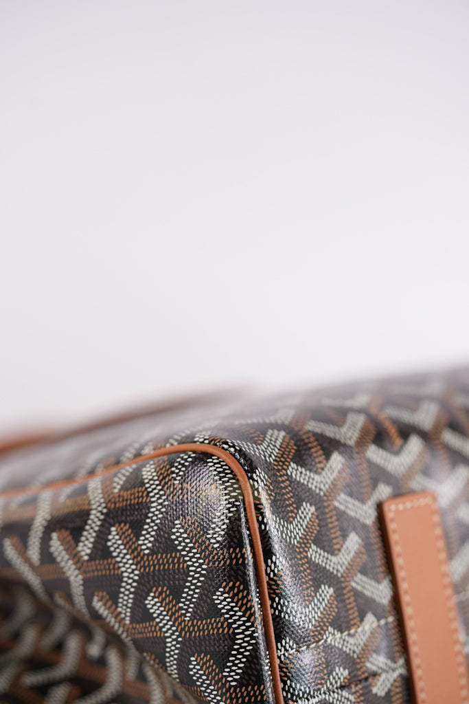 Sac Rouette Souple PM in Noir Et Naturel/Tan | Purse Maison Luxury Bags Shop