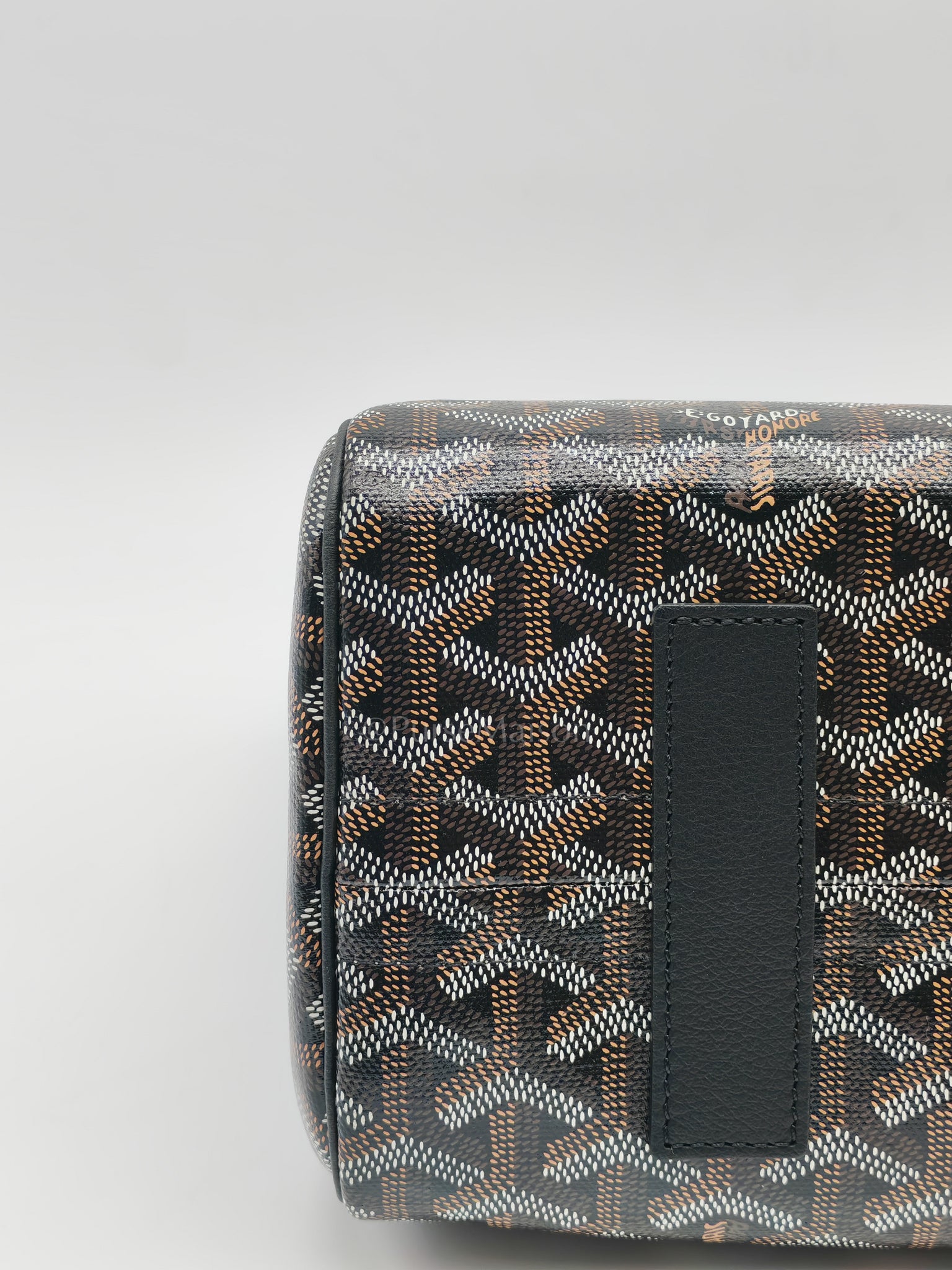 Sac Rouette Souple PM in Noir/Black Goyardine Canvas | Purse Maison Luxury Bags Shop