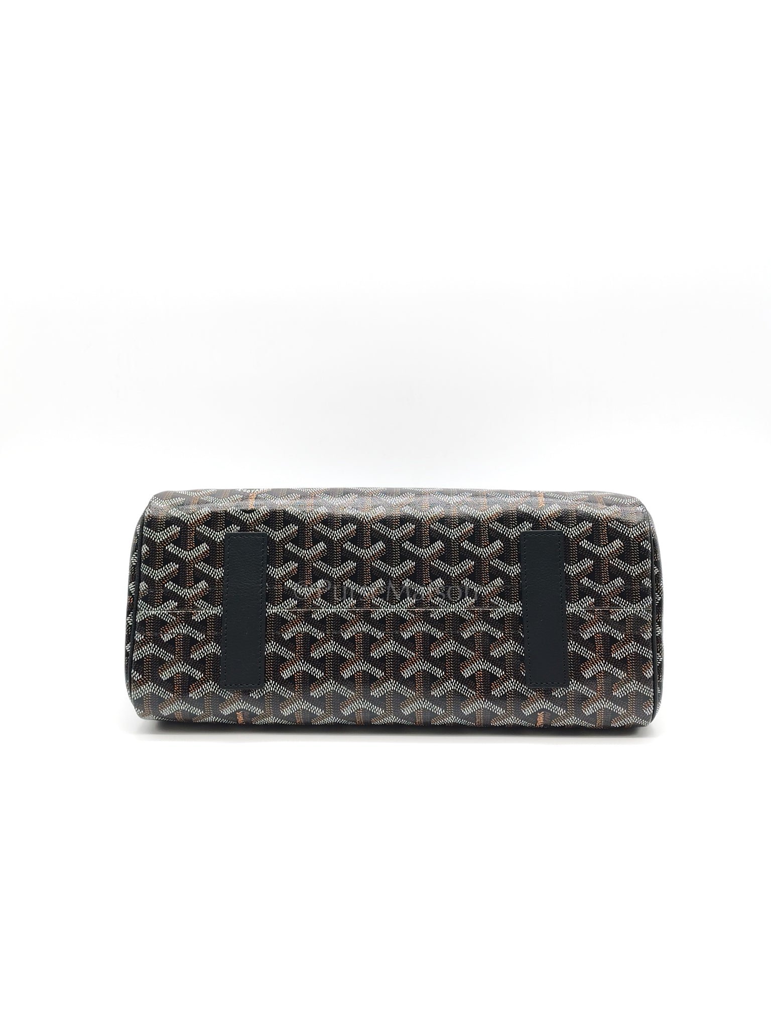 Sac Rouette Souple PM in Noir/Black Goyardine Canvas | Purse Maison Luxury Bags Shop