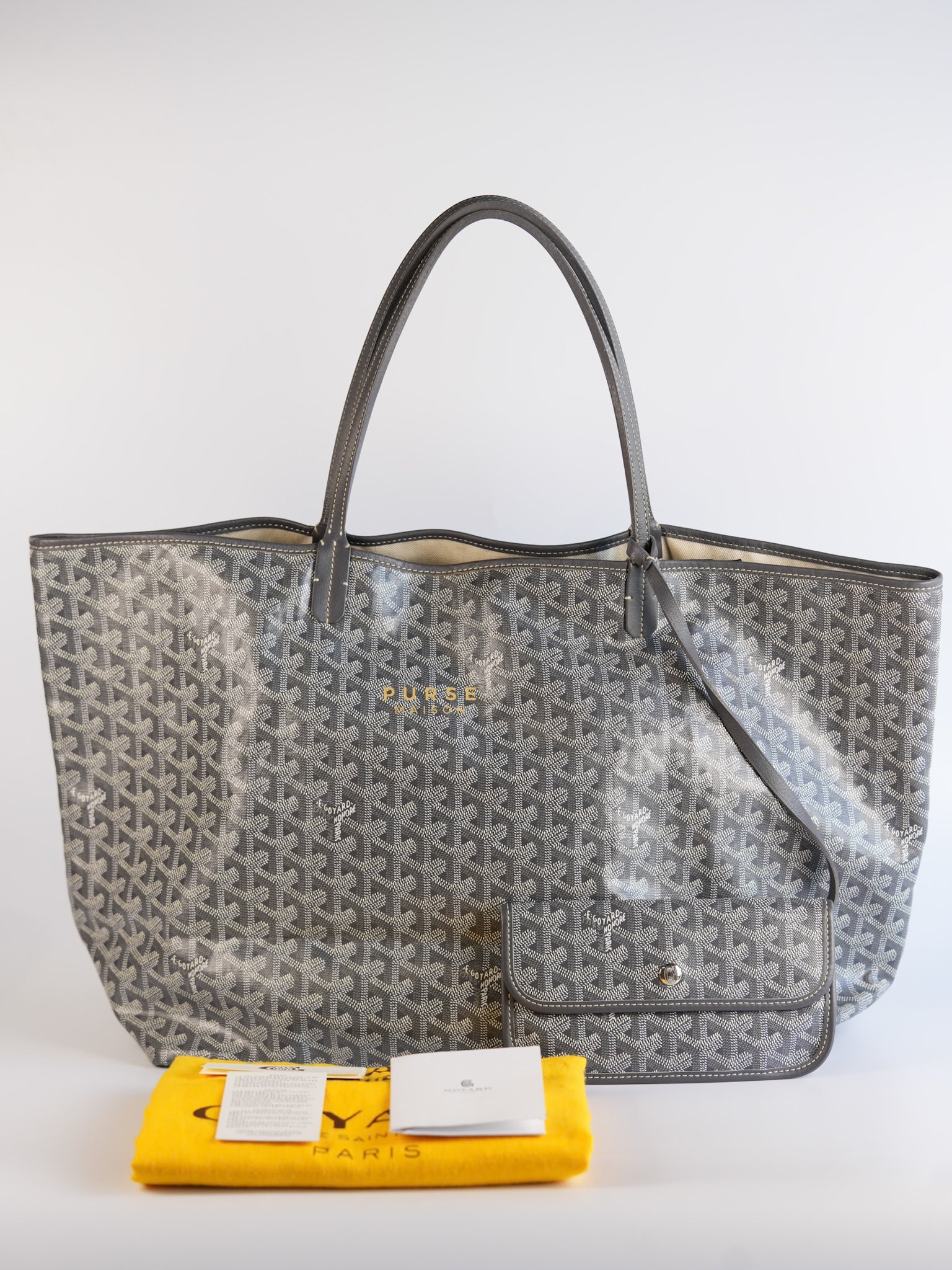 Sac Saint Louis GM Gris (Grey) | Purse Maison Luxury Bags Shop