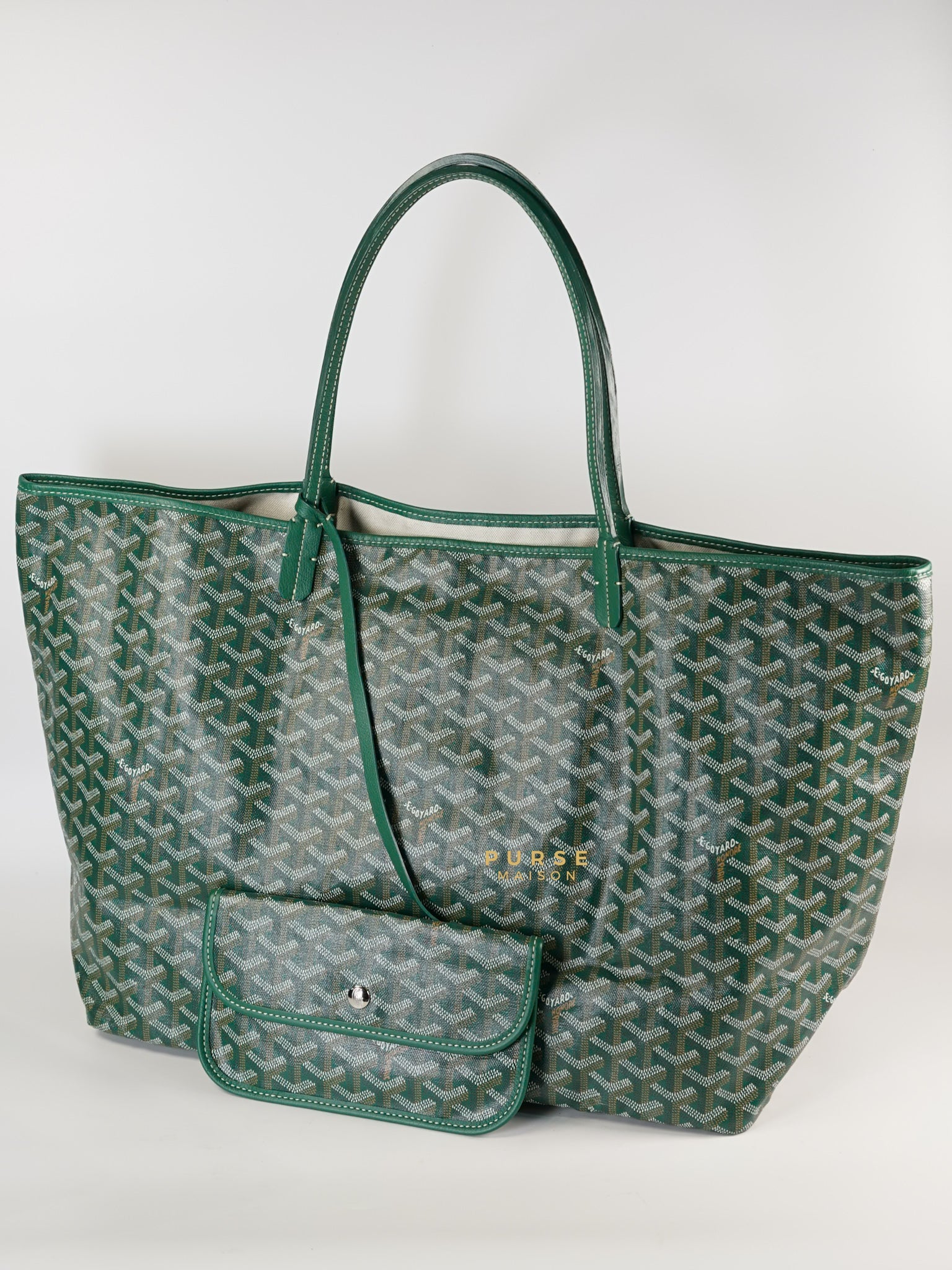 Sac Saint Louis GM Vert (Green) | Purse Maison Luxury Bags Shop