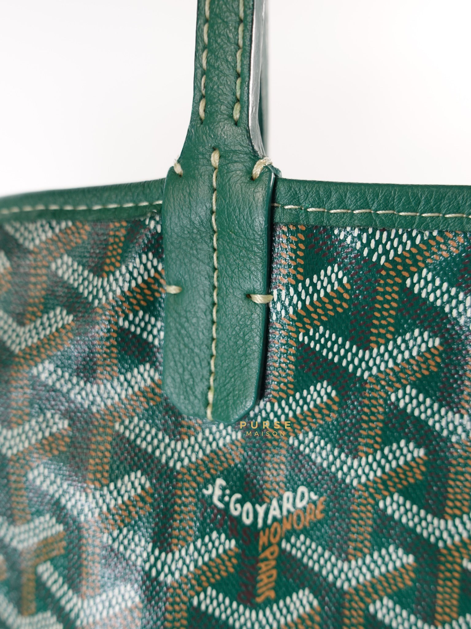 Sac Saint Louis GM Vert (Green) | Purse Maison Luxury Bags Shop