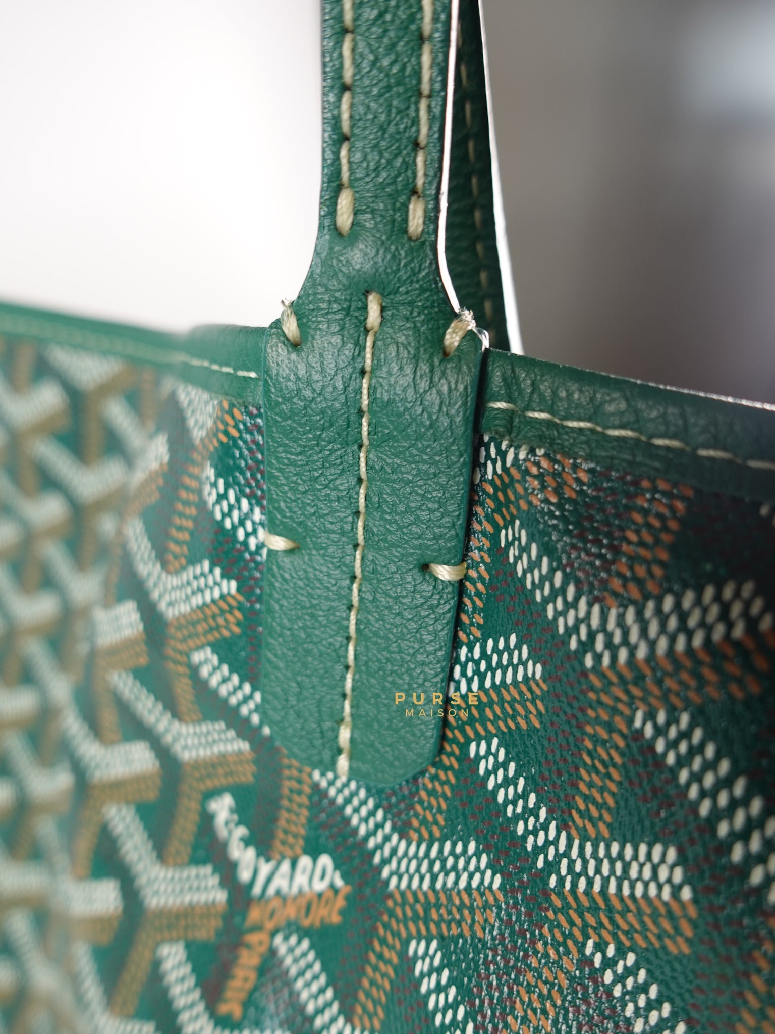 Sac Saint Louis GM Vert (Green) | Purse Maison Luxury Bags Shop