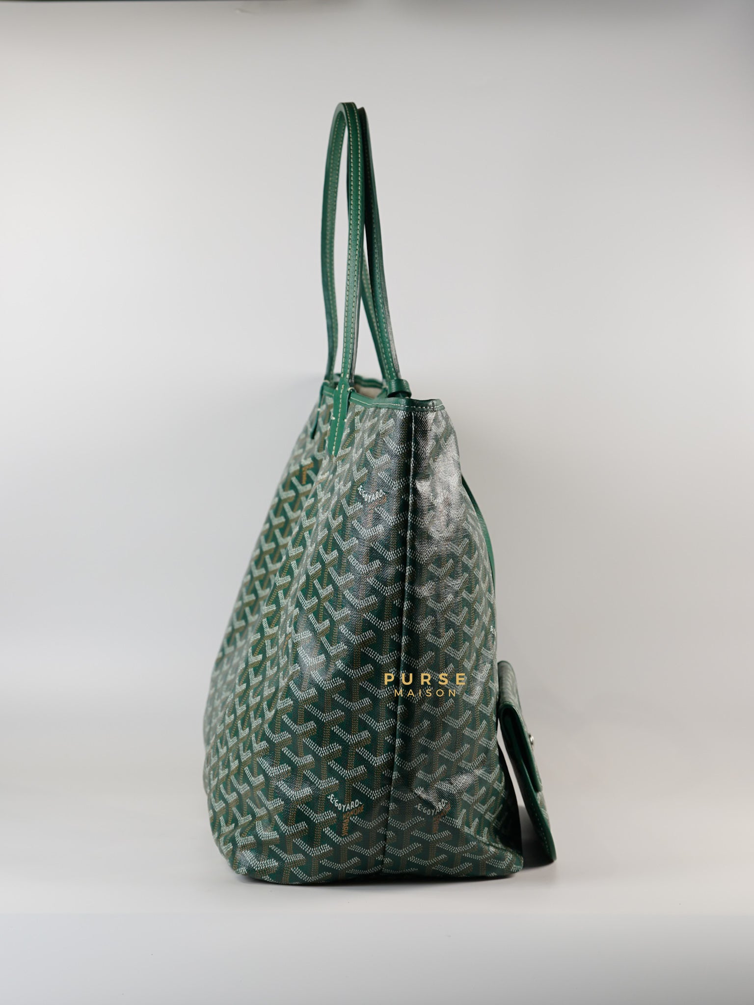 Sac Saint Louis GM Vert (Green) | Purse Maison Luxury Bags Shop