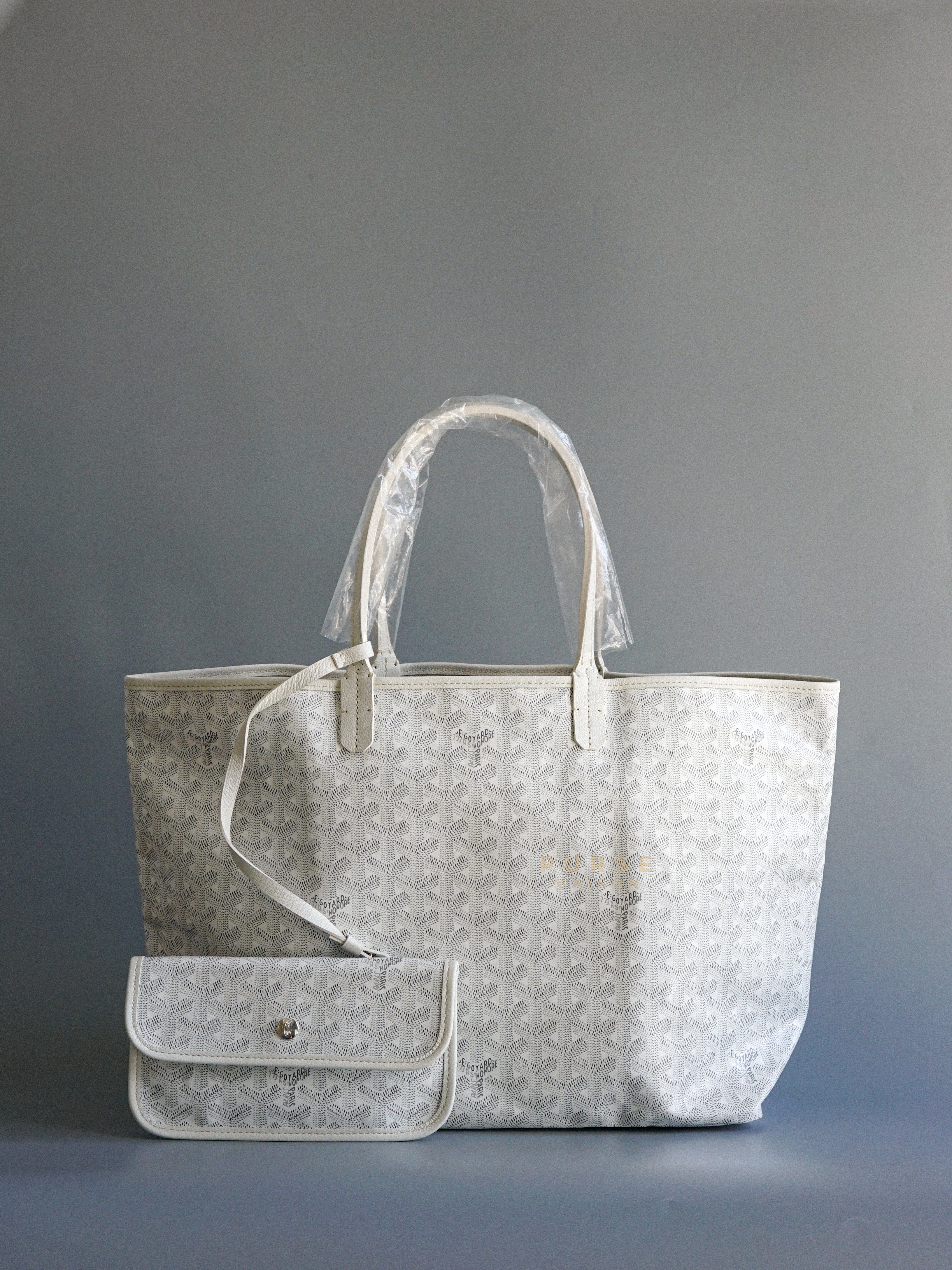 Sac Saint Louis PM Tote Blanc (White) | Purse Maison Luxury Bags Shop