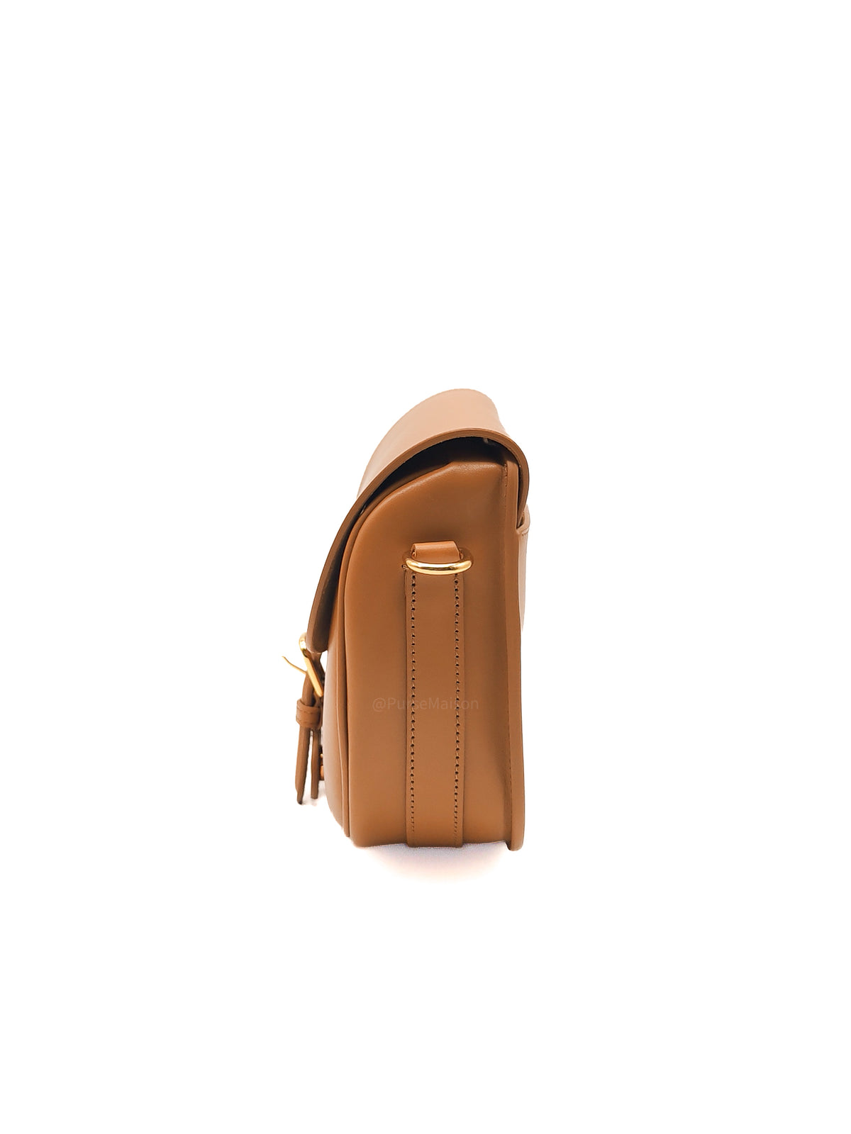 Dior Bobby Crossbody Bag Medium in Cognac Calfskin Leather