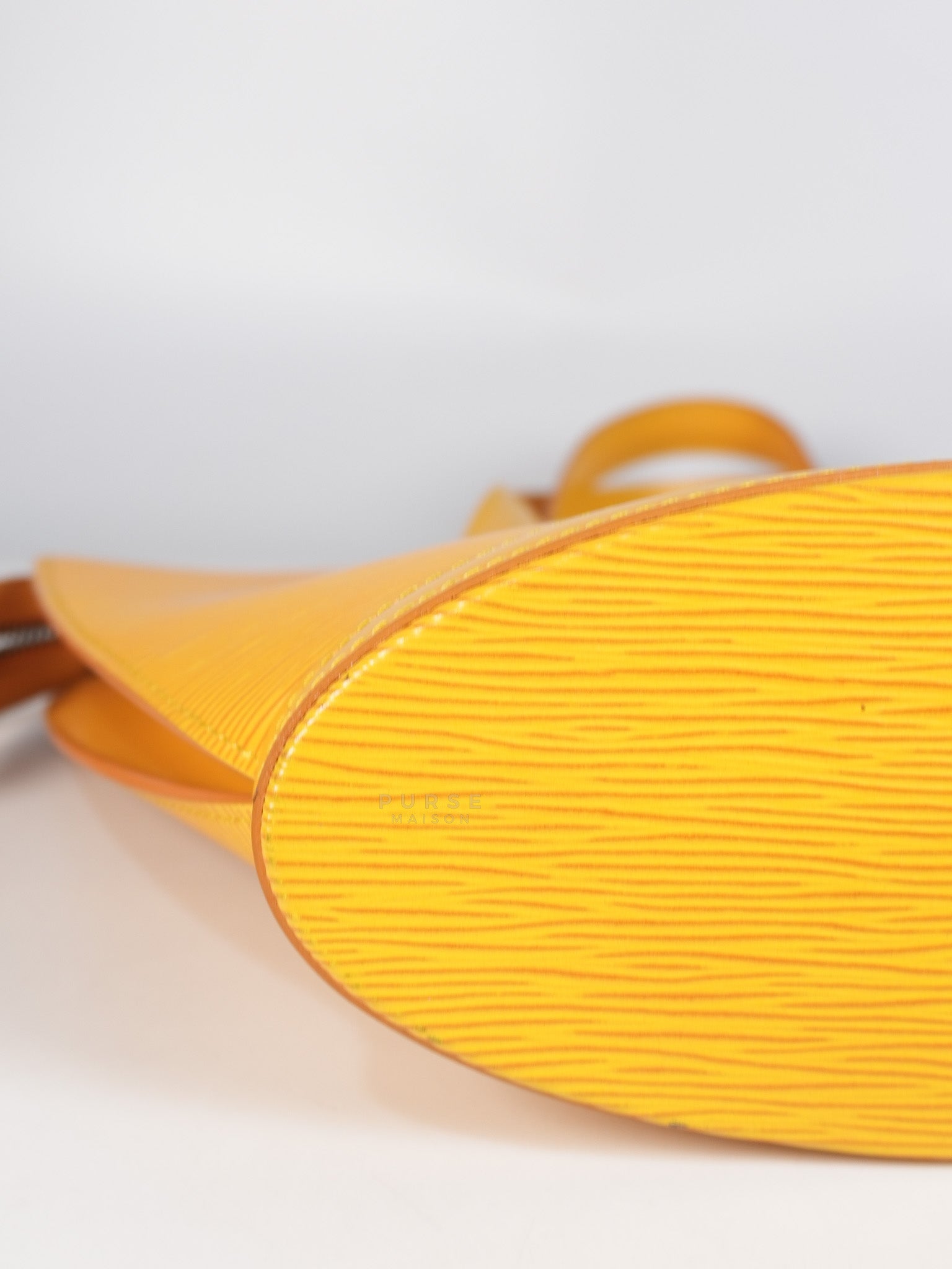 Saint Jacques Tote Bag in Yellow Epi Leather (Date Code: VI0936) | Purse Maison Luxury Bags Shop