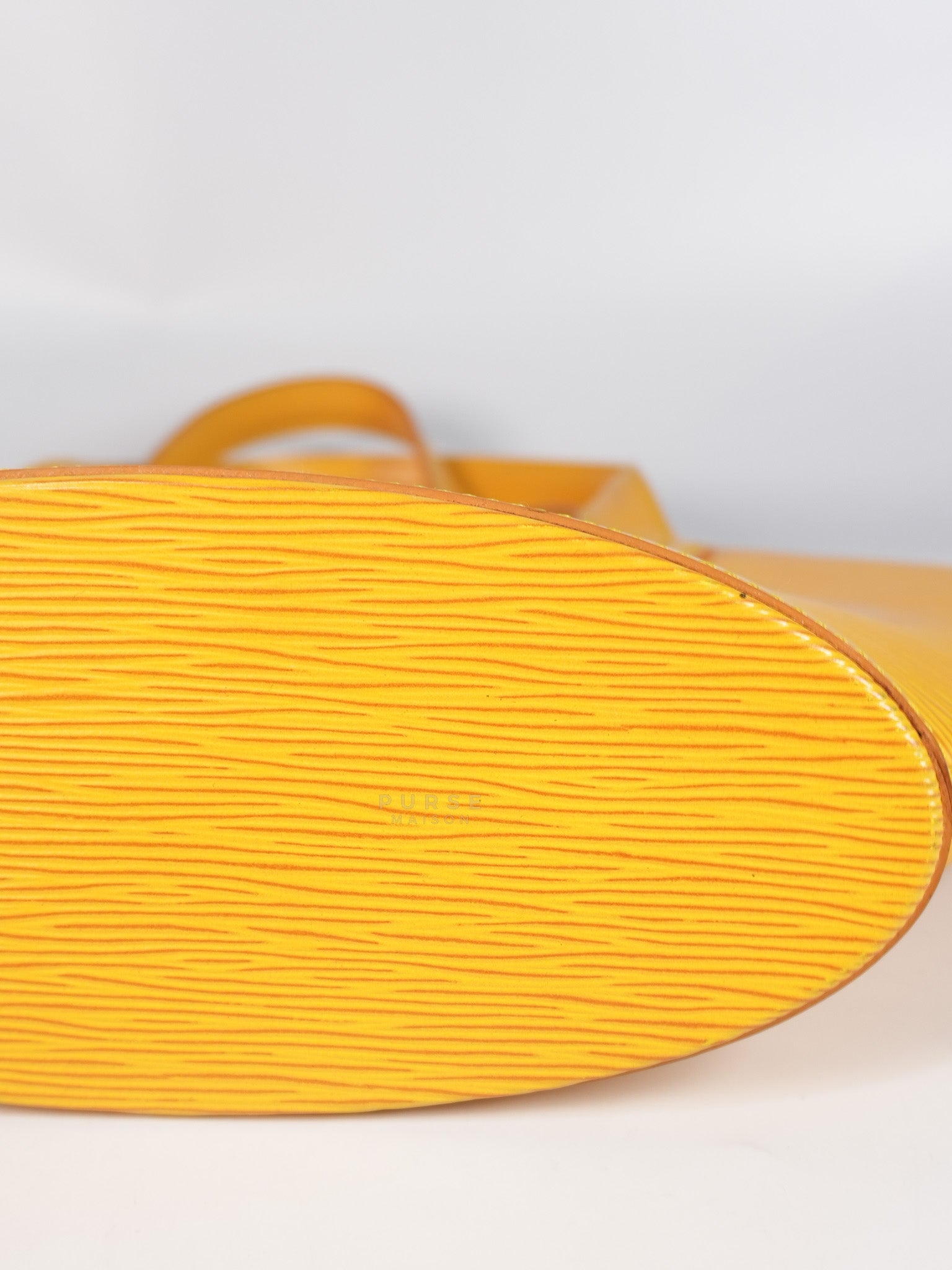 Saint Jacques Tote Bag in Yellow Epi Leather (Date Code: VI0936) | Purse Maison Luxury Bags Shop