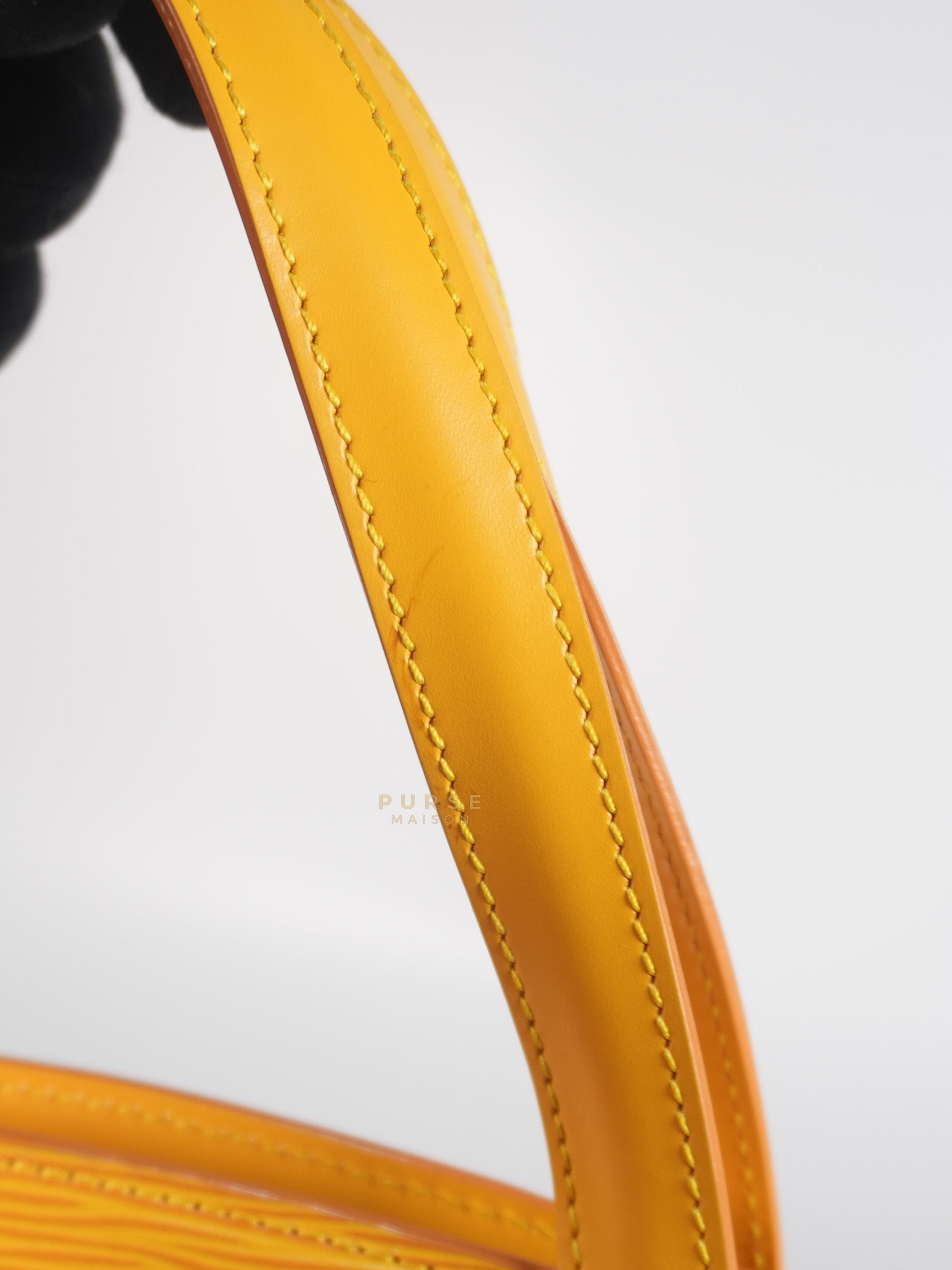 Saint Jacques Tote Bag in Yellow Epi Leather (Date Code: VI0936) | Purse Maison Luxury Bags Shop