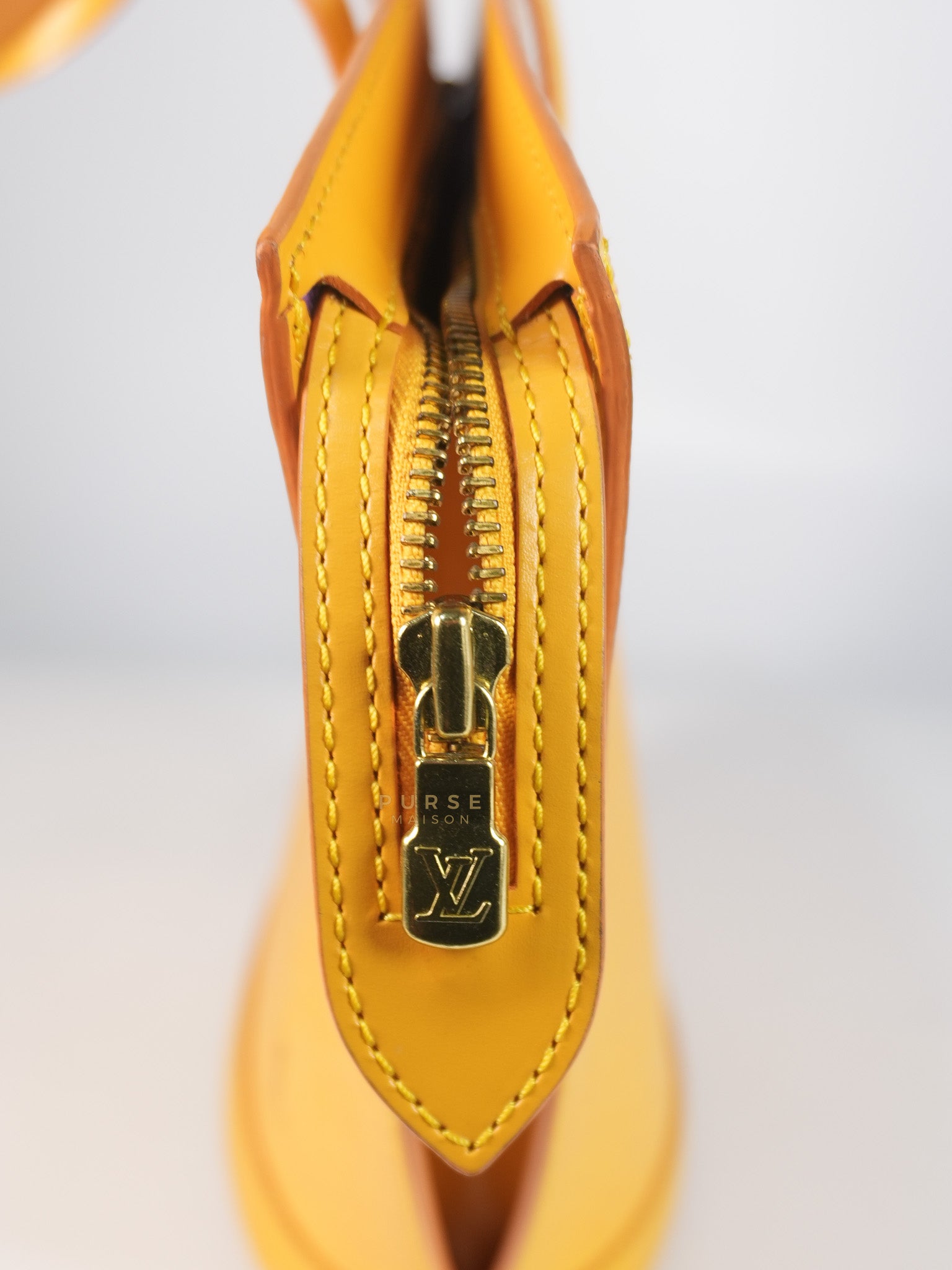 Saint Jacques Tote Bag in Yellow Epi Leather (Date Code: VI0936) | Purse Maison Luxury Bags Shop