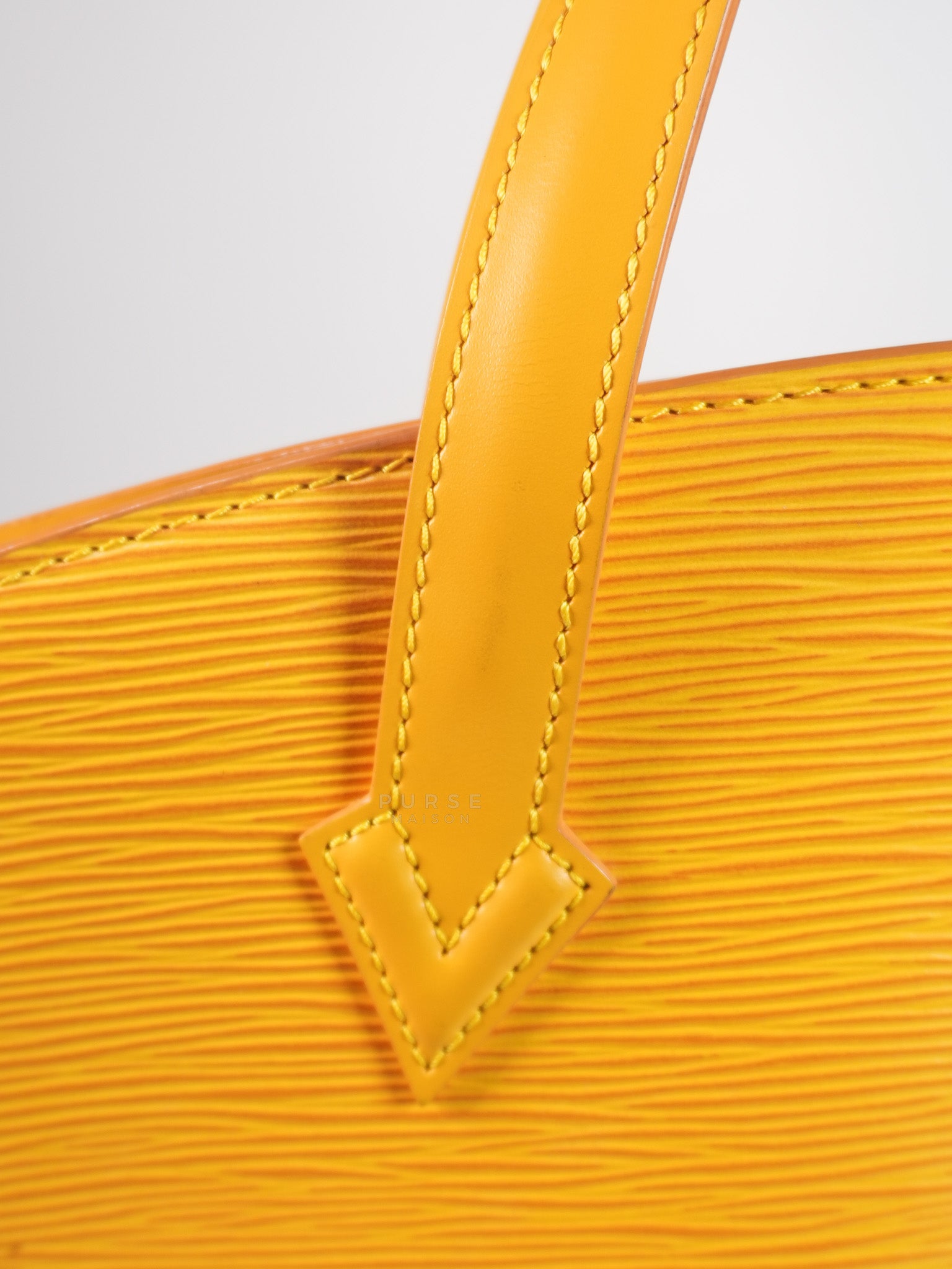 Saint Jacques Tote Bag in Yellow Epi Leather (Date Code: VI0936) | Purse Maison Luxury Bags Shop
