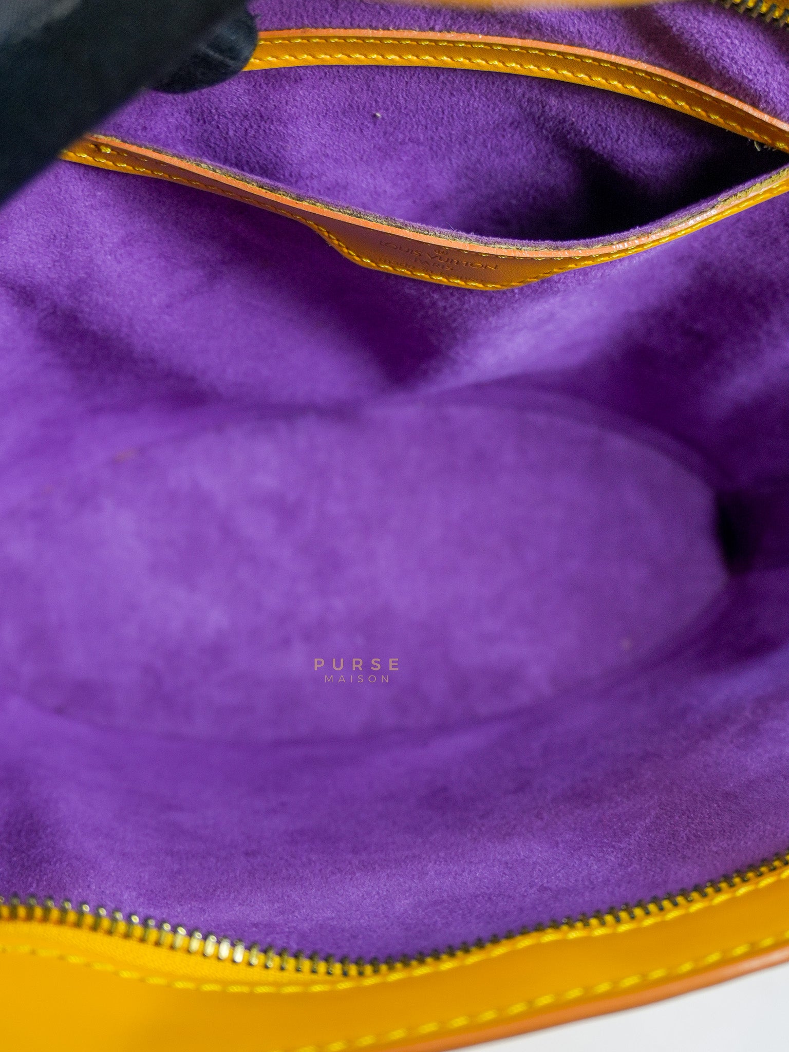 Saint Jacques Tote Bag in Yellow Epi Leather (Date Code: VI0936) | Purse Maison Luxury Bags Shop
