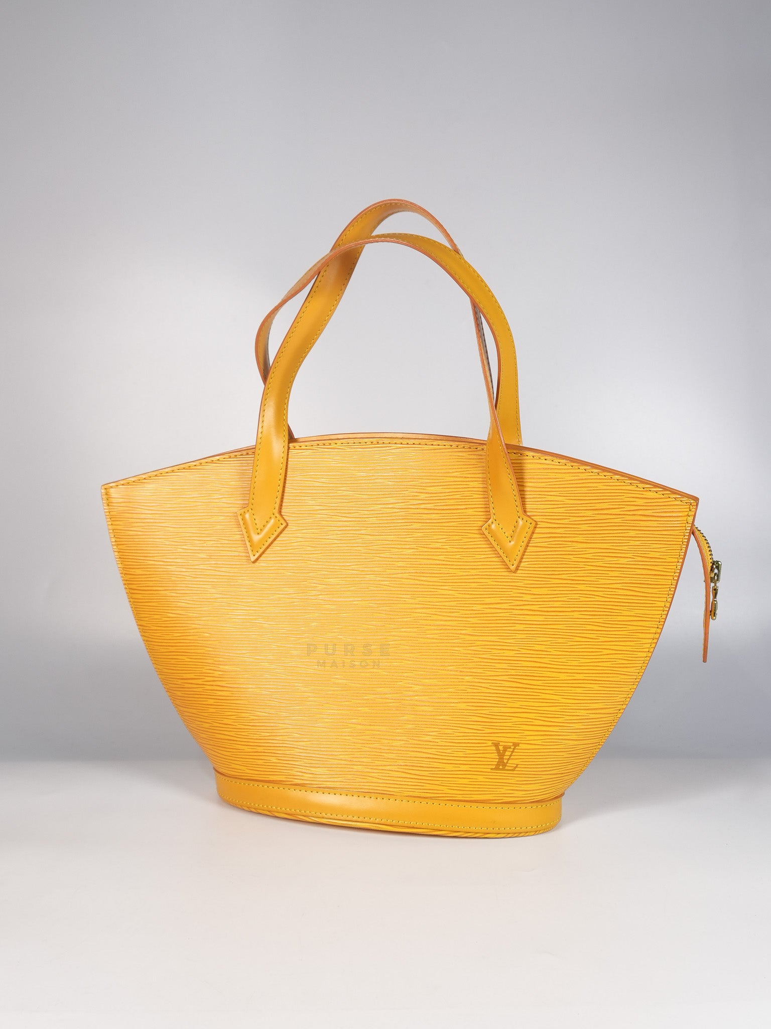 Saint Jacques Tote Bag in Yellow Epi Leather (Date Code: VI0936) | Purse Maison Luxury Bags Shop