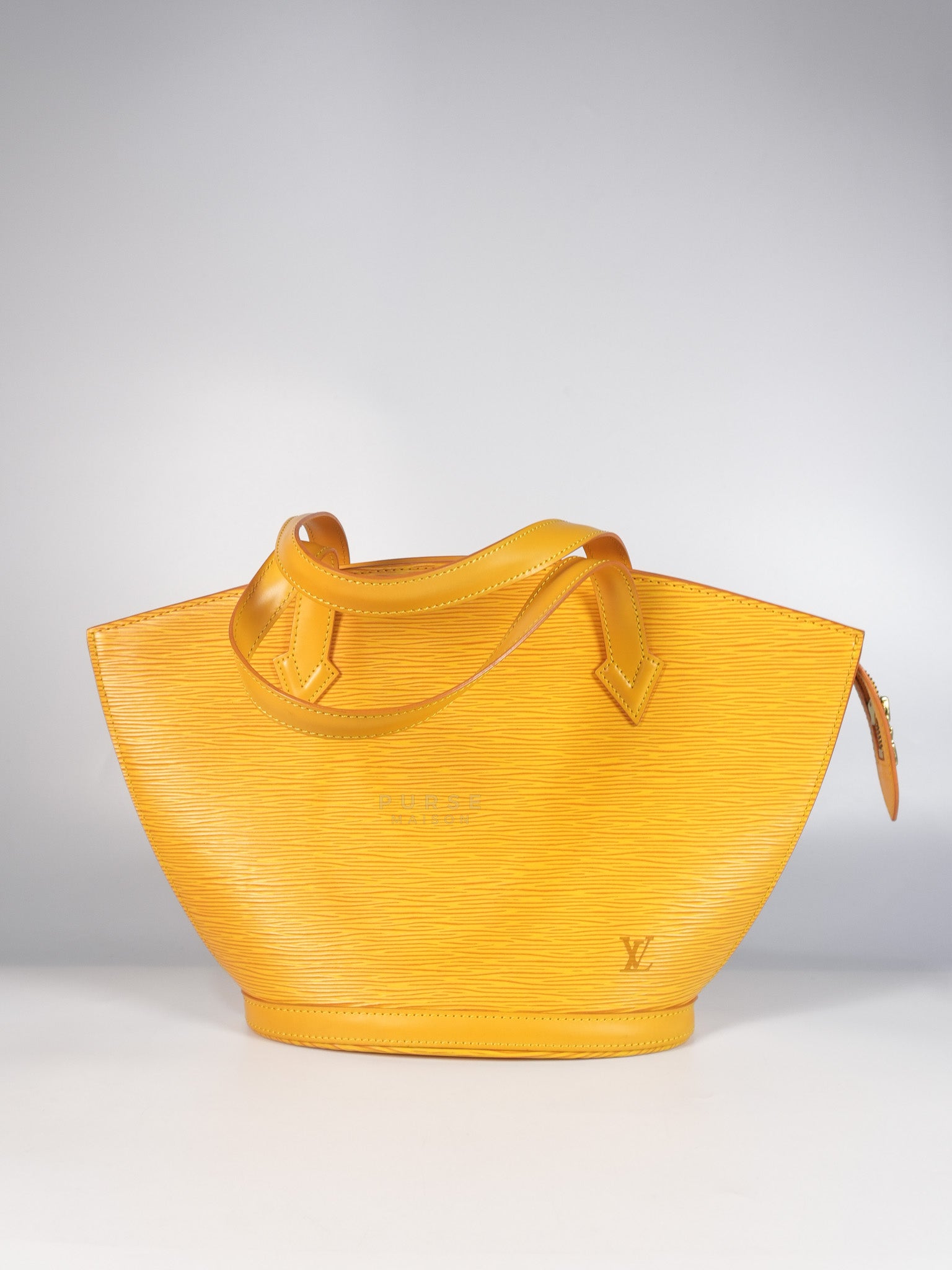 Saint Jacques Tote Bag in Yellow Epi Leather (Date Code: VI0936) | Purse Maison Luxury Bags Shop