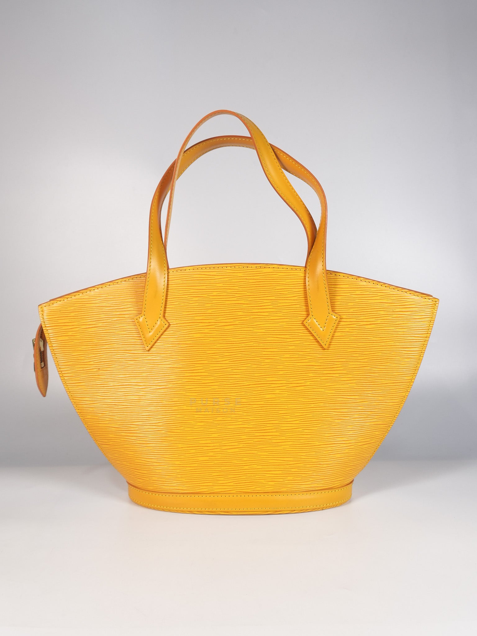 Saint Jacques Tote Bag in Yellow Epi Leather (Date Code: VI0936) | Purse Maison Luxury Bags Shop
