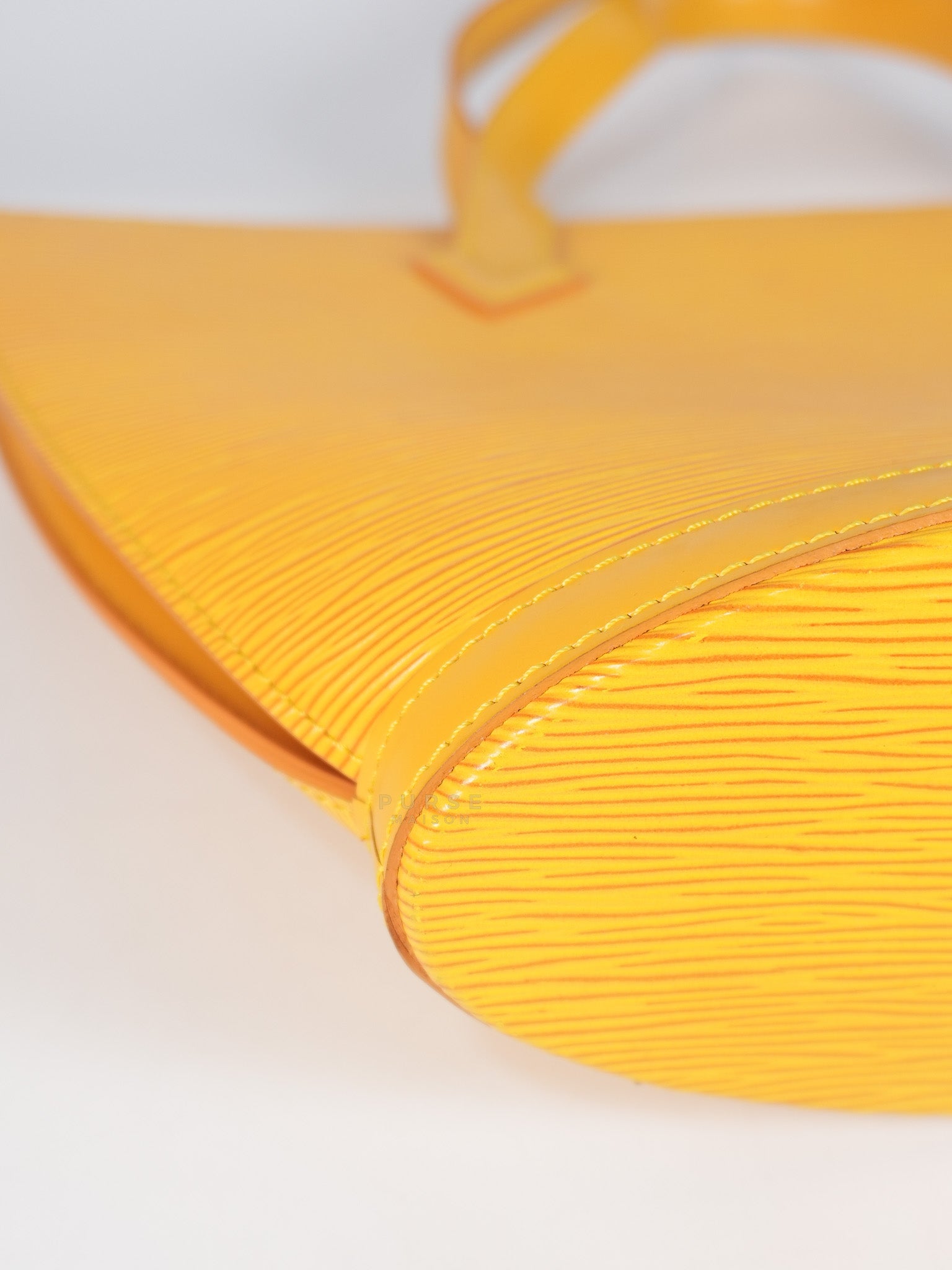 Saint Jacques Tote Bag in Yellow Epi Leather (Date Code: VI0936) | Purse Maison Luxury Bags Shop