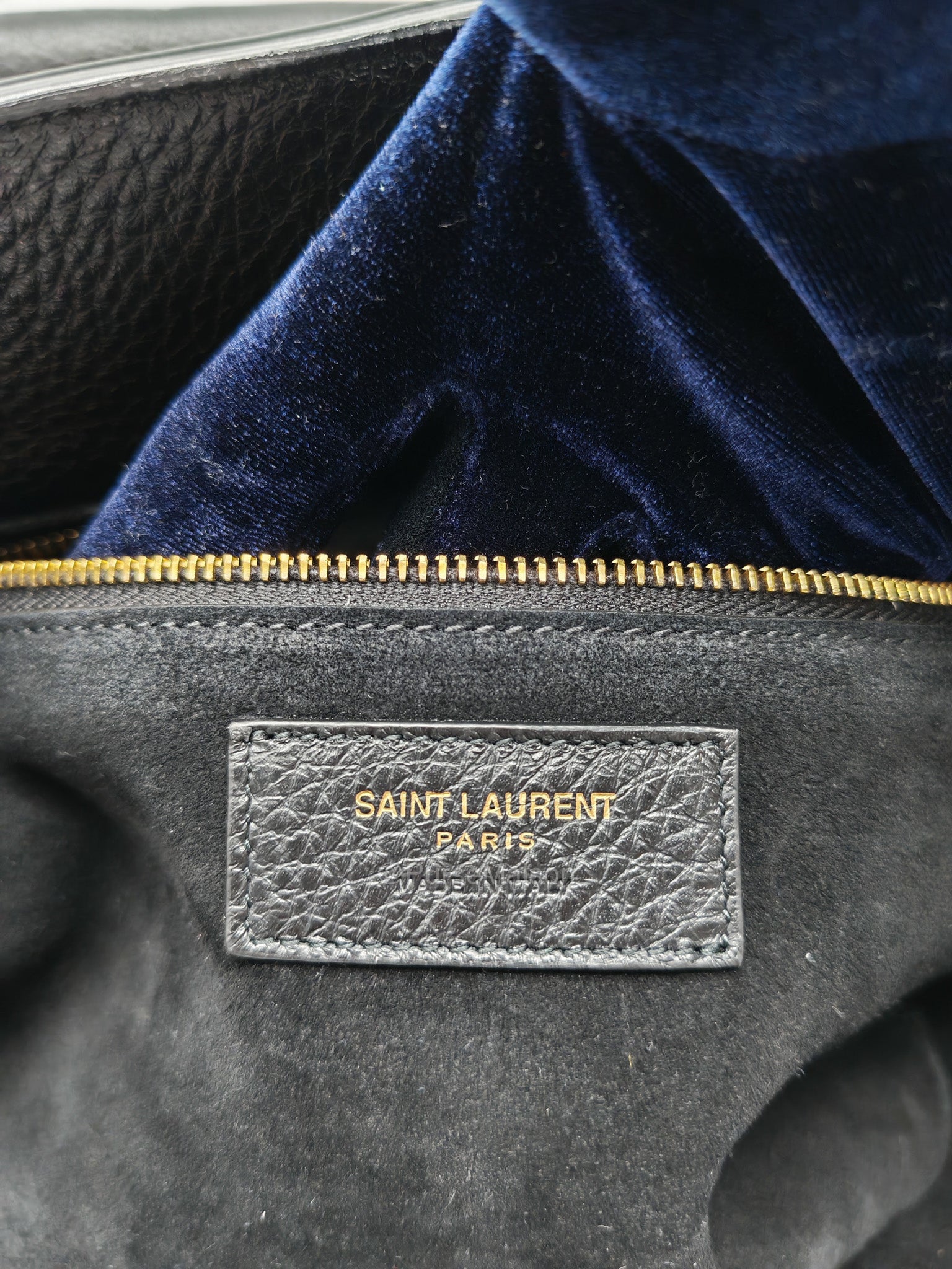 Saint Laurent Le 5a7 Bea Tote Bag in Black Grained Leather Tote Bag | Purse Maison Luxury Bags Shop