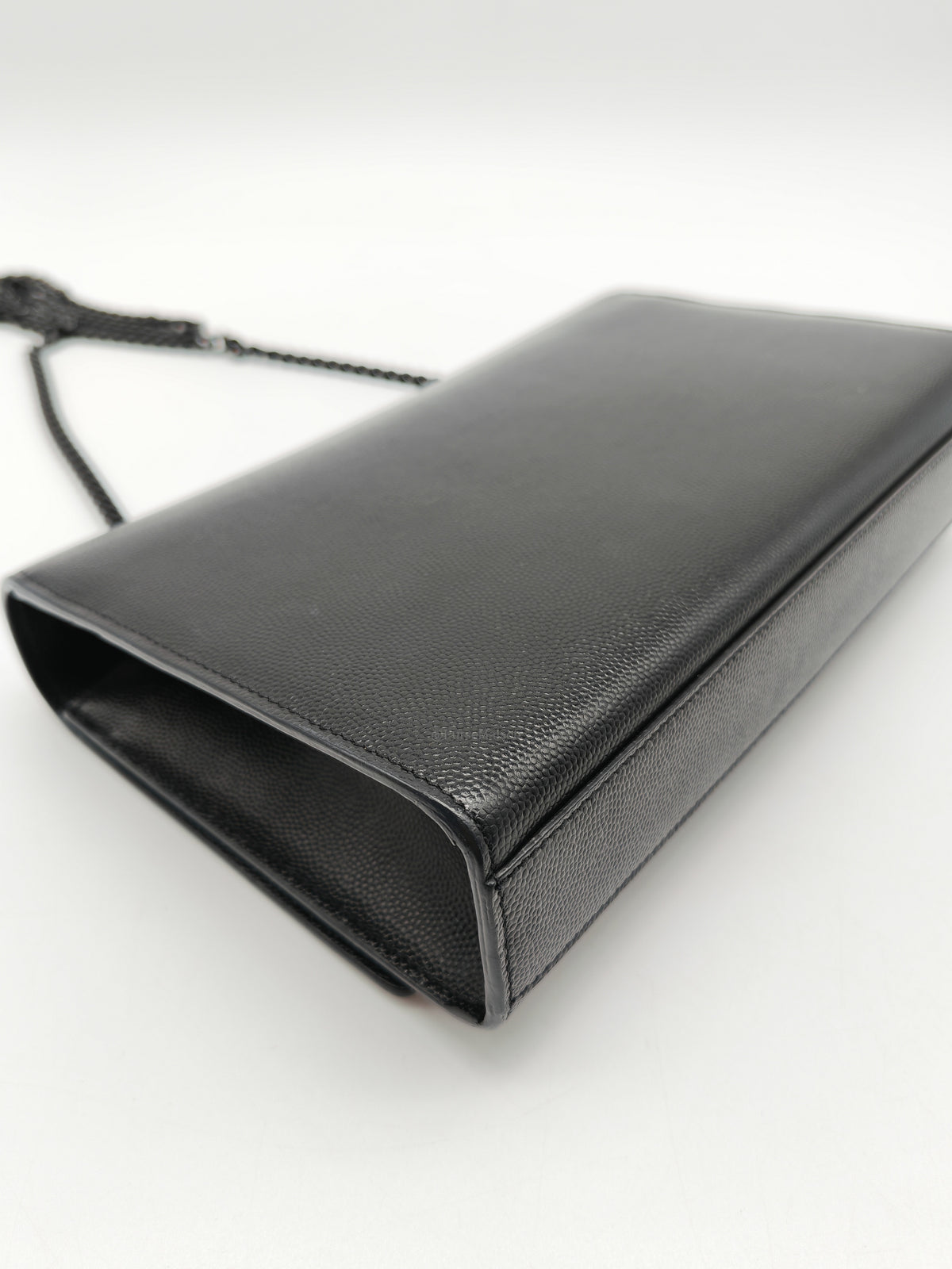Saint Laurent Medium Kate Crossbody Bag in Black so Black Hardware | Purse Maison Luxury Bags Shop