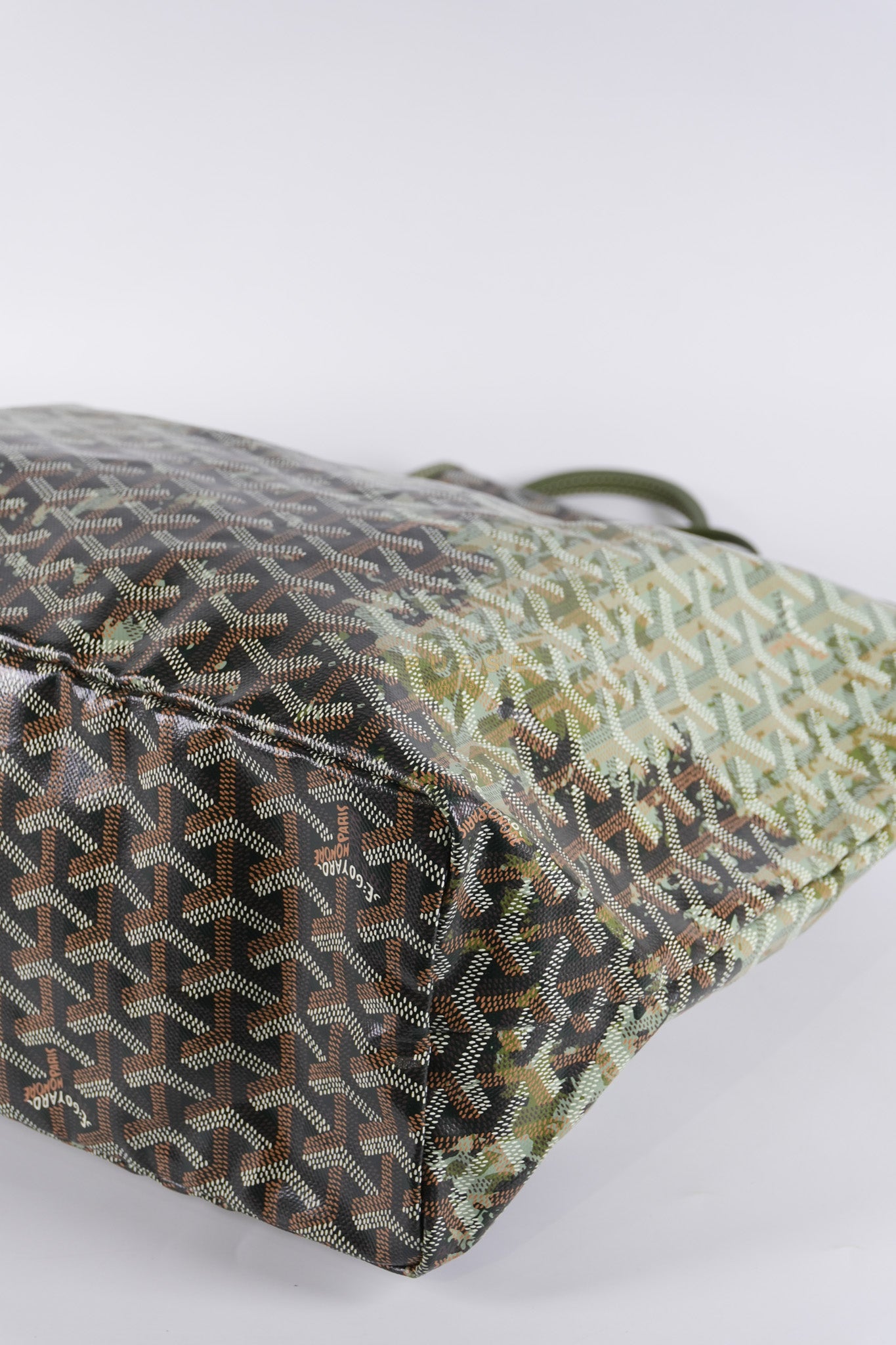 Saint Louis Canopee PM in Khaki Goyardine Canvas (Limited Edition) | Purse Maison Luxury Bags Shop