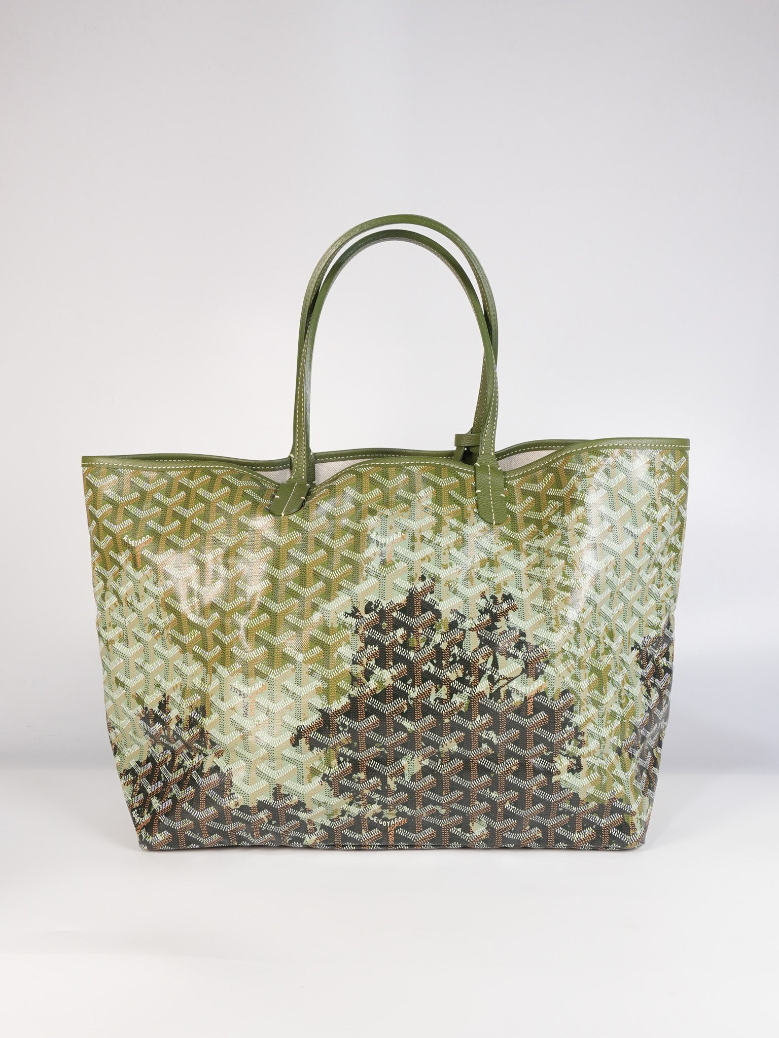 Saint Louis Canopee PM in Khaki Goyardine Canvas (Limited Edition) | Purse Maison Luxury Bags Shop