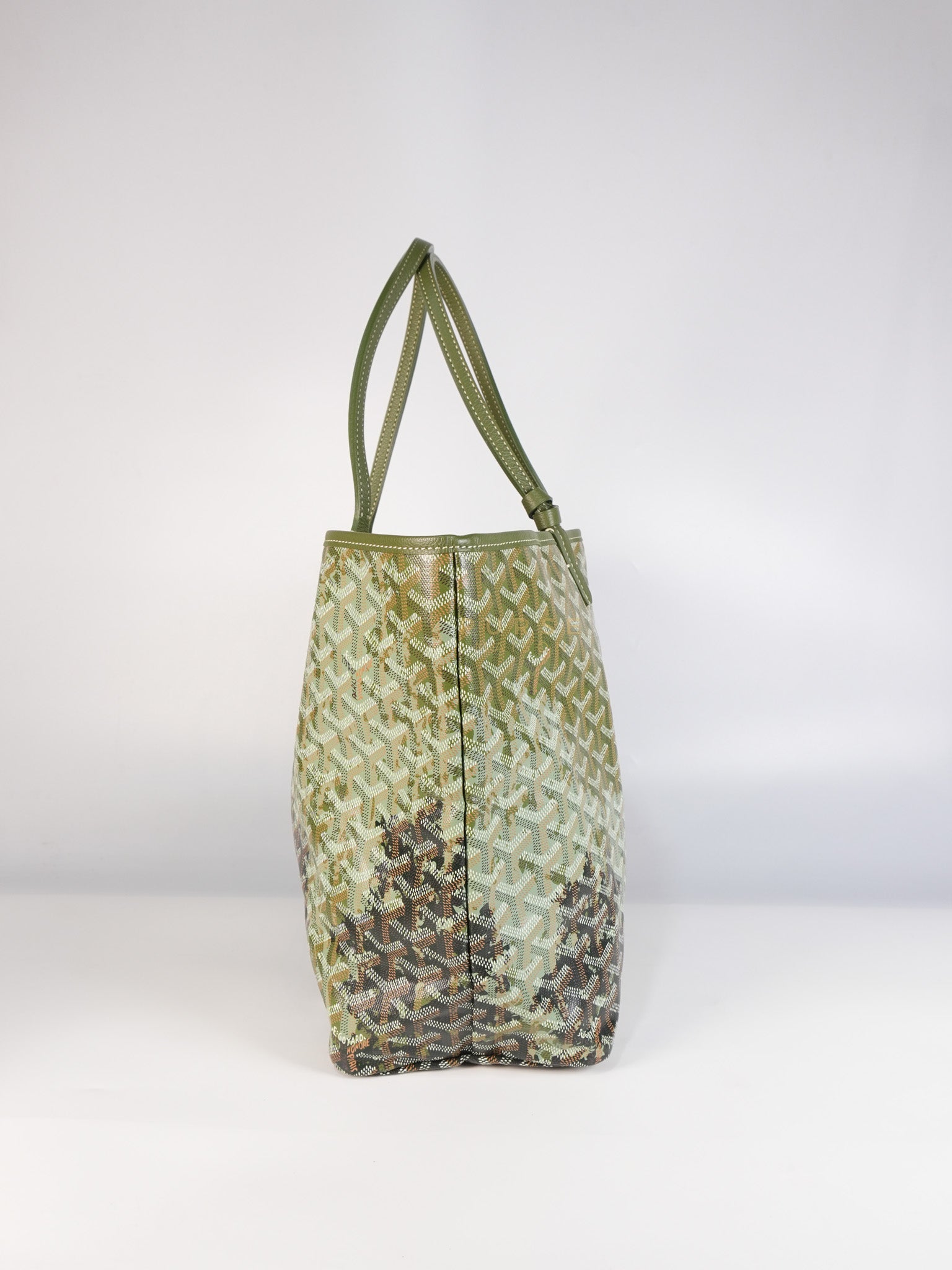 Saint Louis Canopee PM in Khaki Goyardine Canvas (Limited Edition) | Purse Maison Luxury Bags Shop