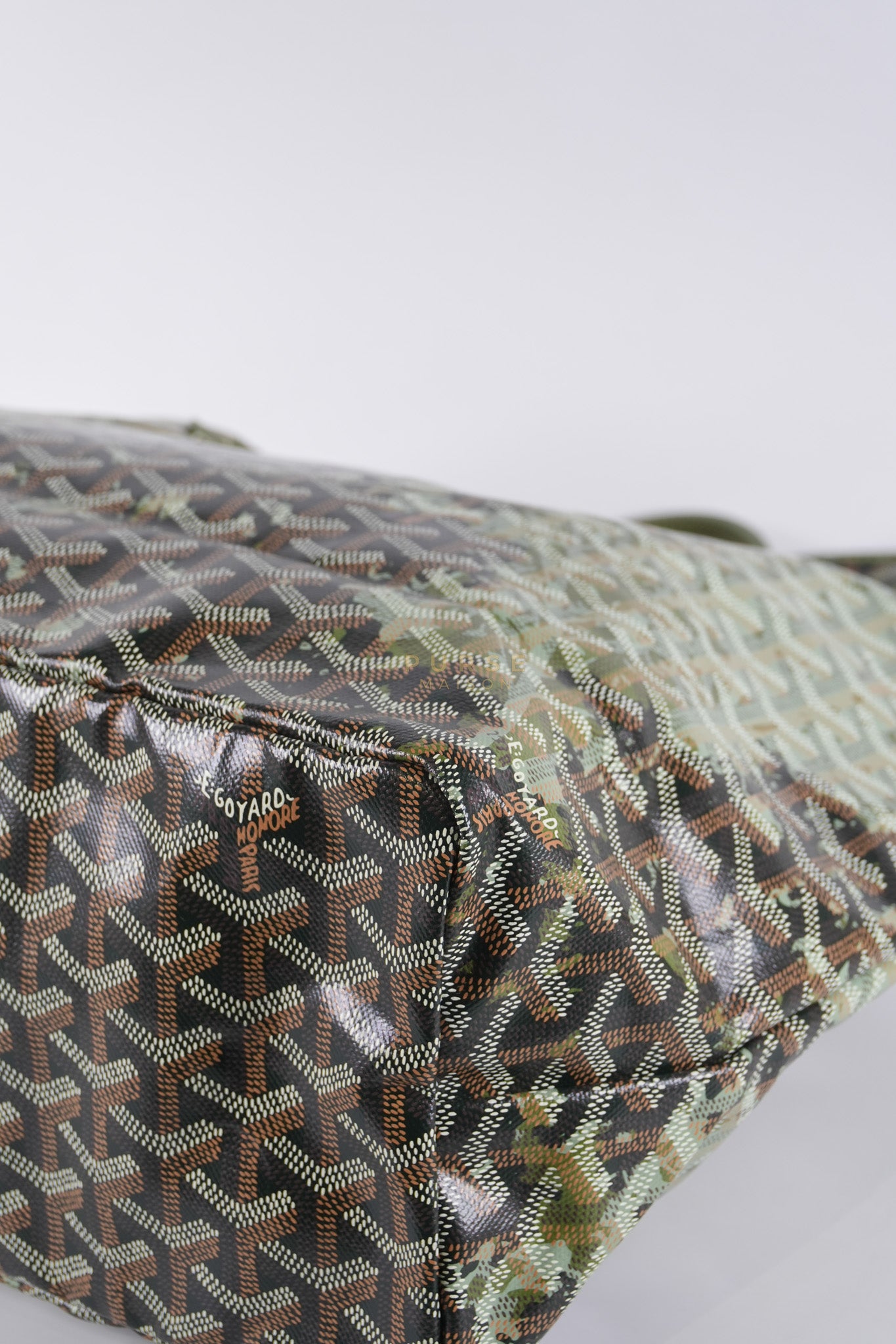 Saint Louis Canopee PM in Khaki Goyardine Canvas (Limited Edition) | Purse Maison Luxury Bags Shop