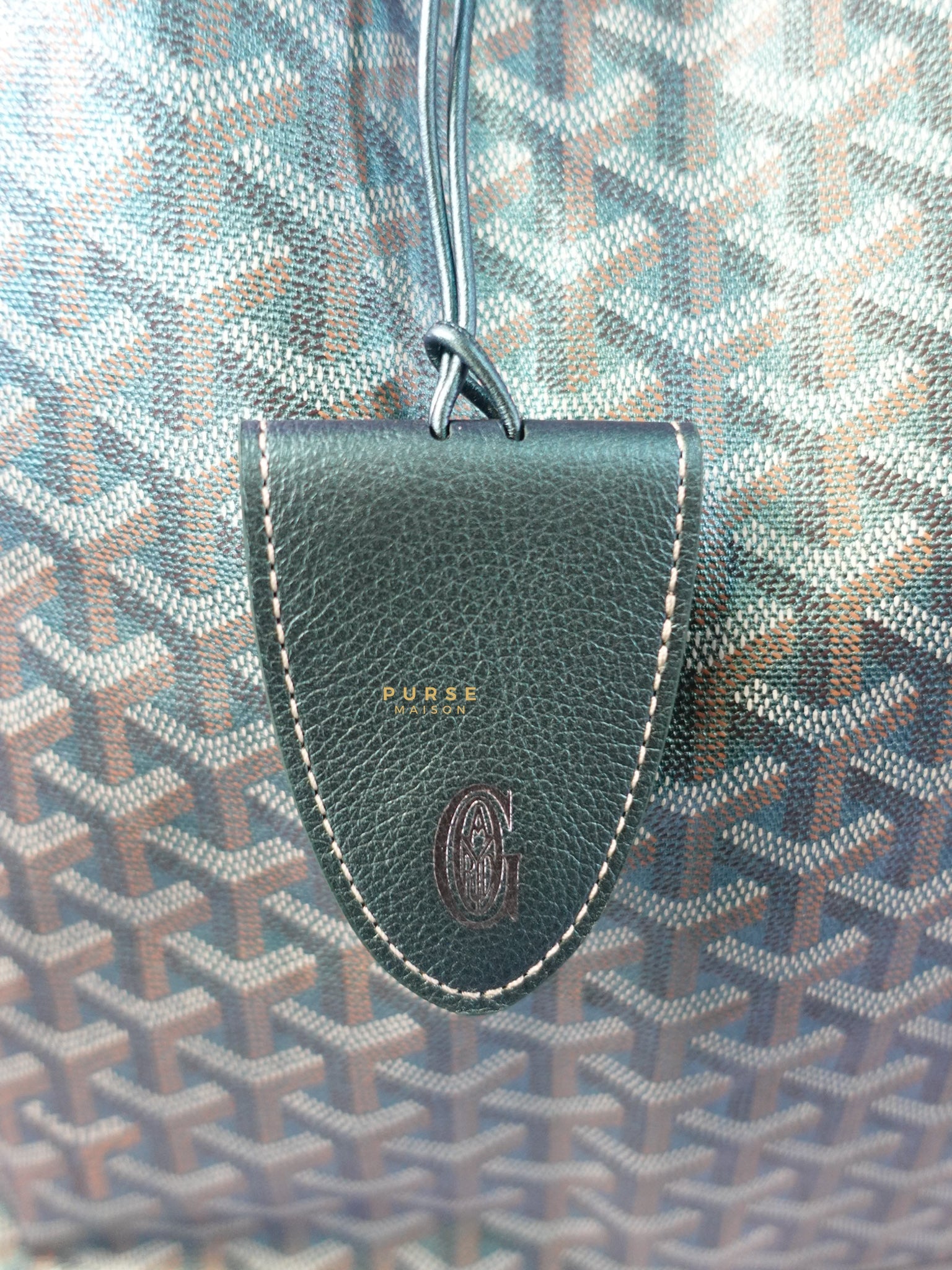 Saint Louis GM Croc Nacre Pearly Green Limited Edition | Purse Maison Luxury Bags Shop