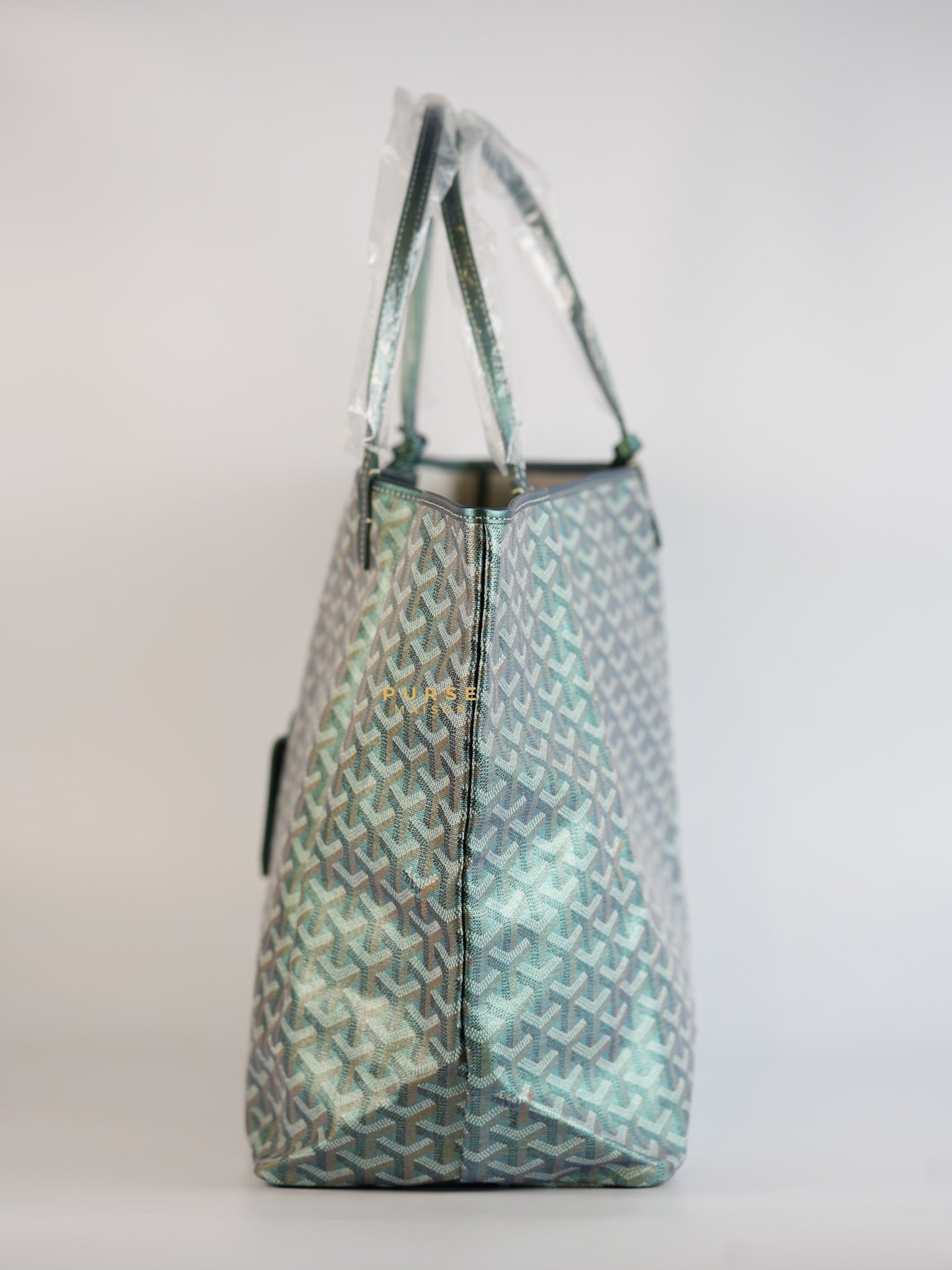 Saint Louis GM Croc Nacre Pearly Green Limited Edition | Purse Maison Luxury Bags Shop