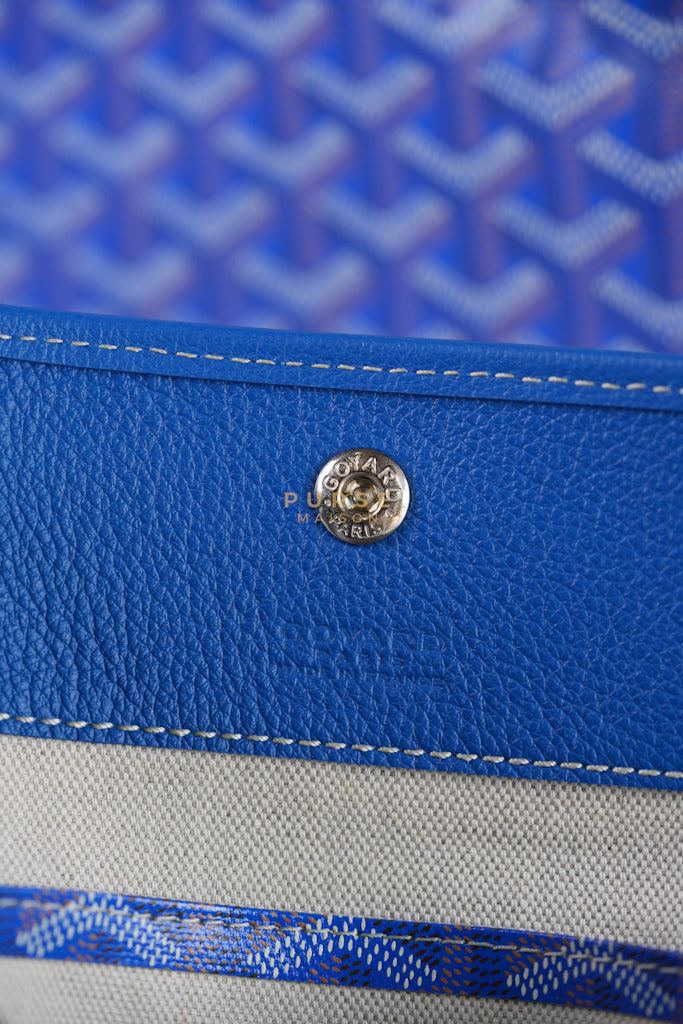 Saint Louis GM in Bleu Clair Goyardine Canvas | Purse Maison Luxury Bags Shop