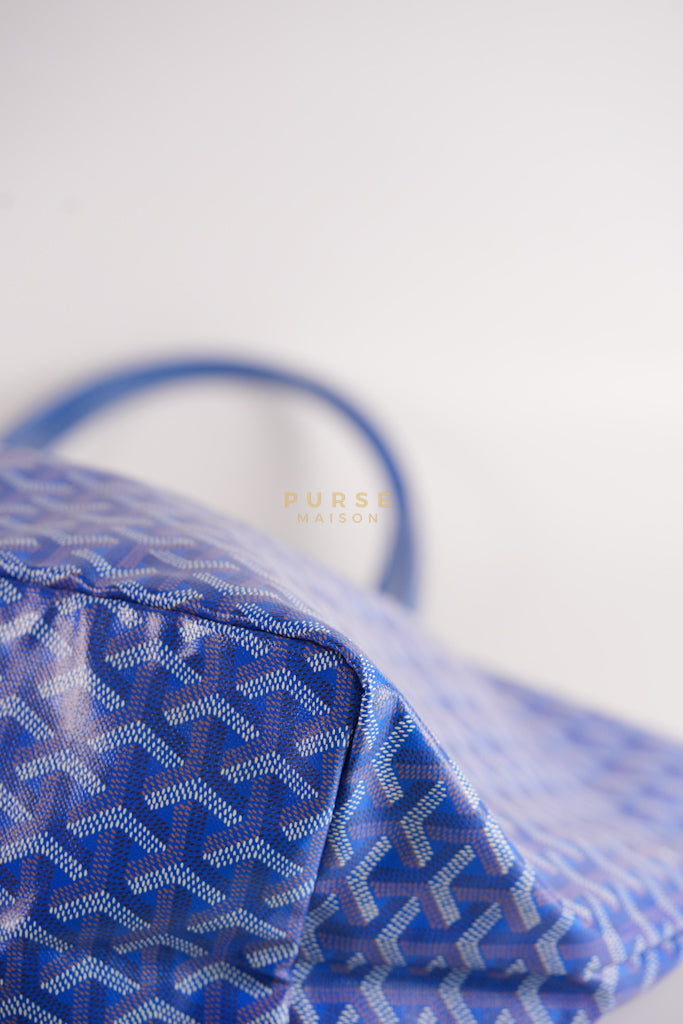 Saint Louis GM in Bleu Clair Goyardine Canvas | Purse Maison Luxury Bags Shop