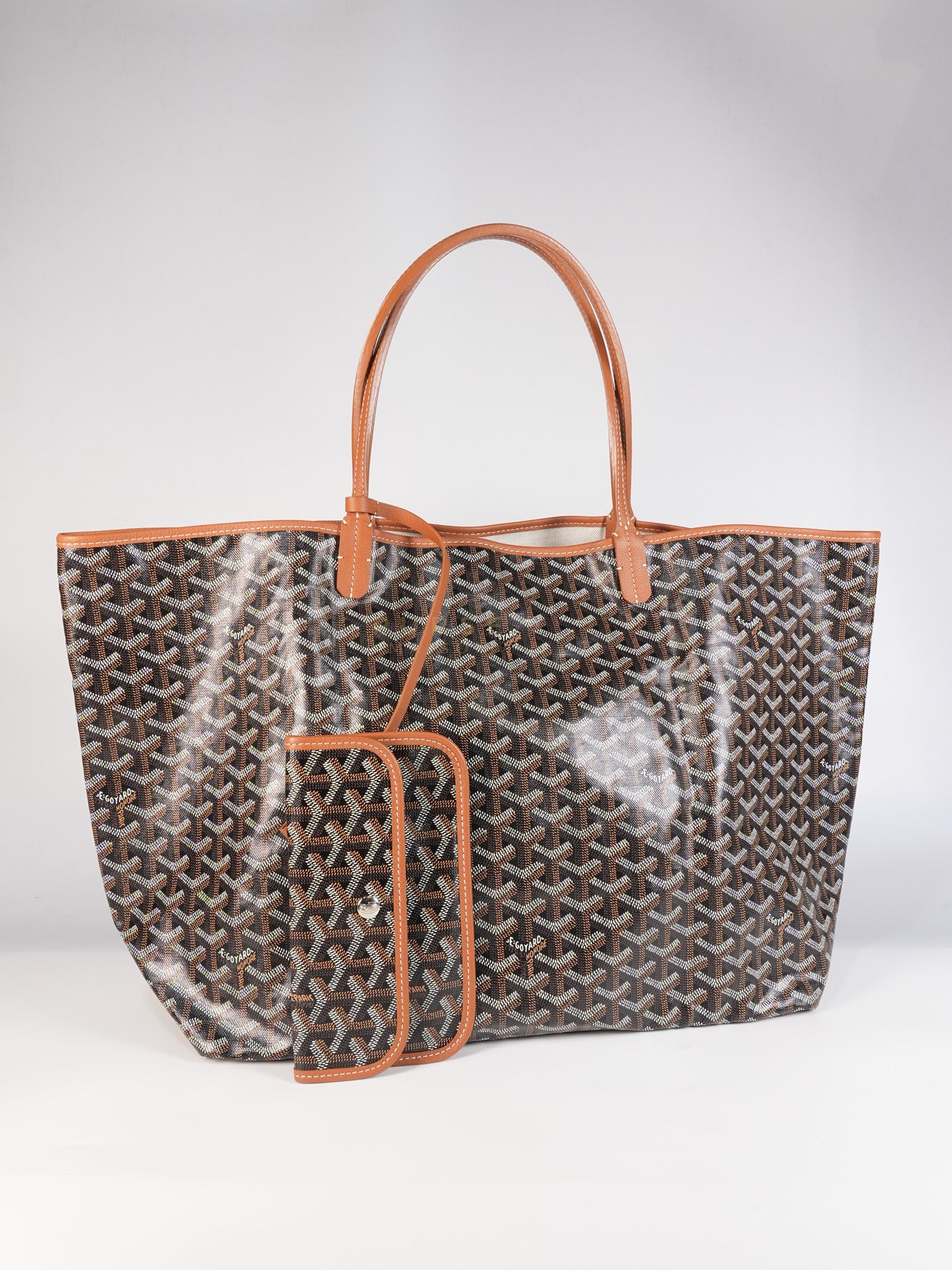 Saint Louis GM Tan in Goyardine Canvas | Purse Maison Luxury Bags Shop