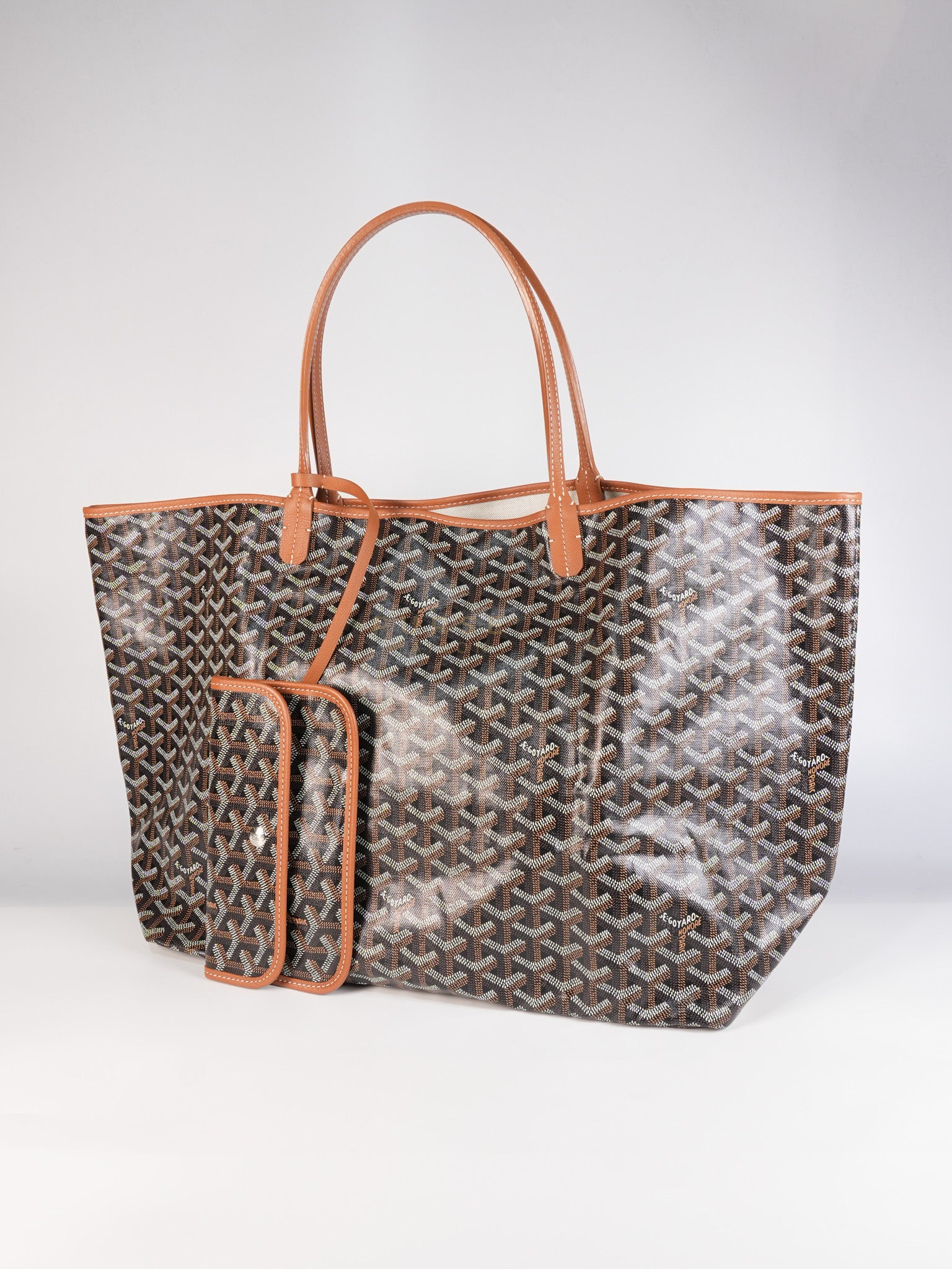 Saint Louis GM Tan in Goyardine Canvas | Purse Maison Luxury Bags Shop