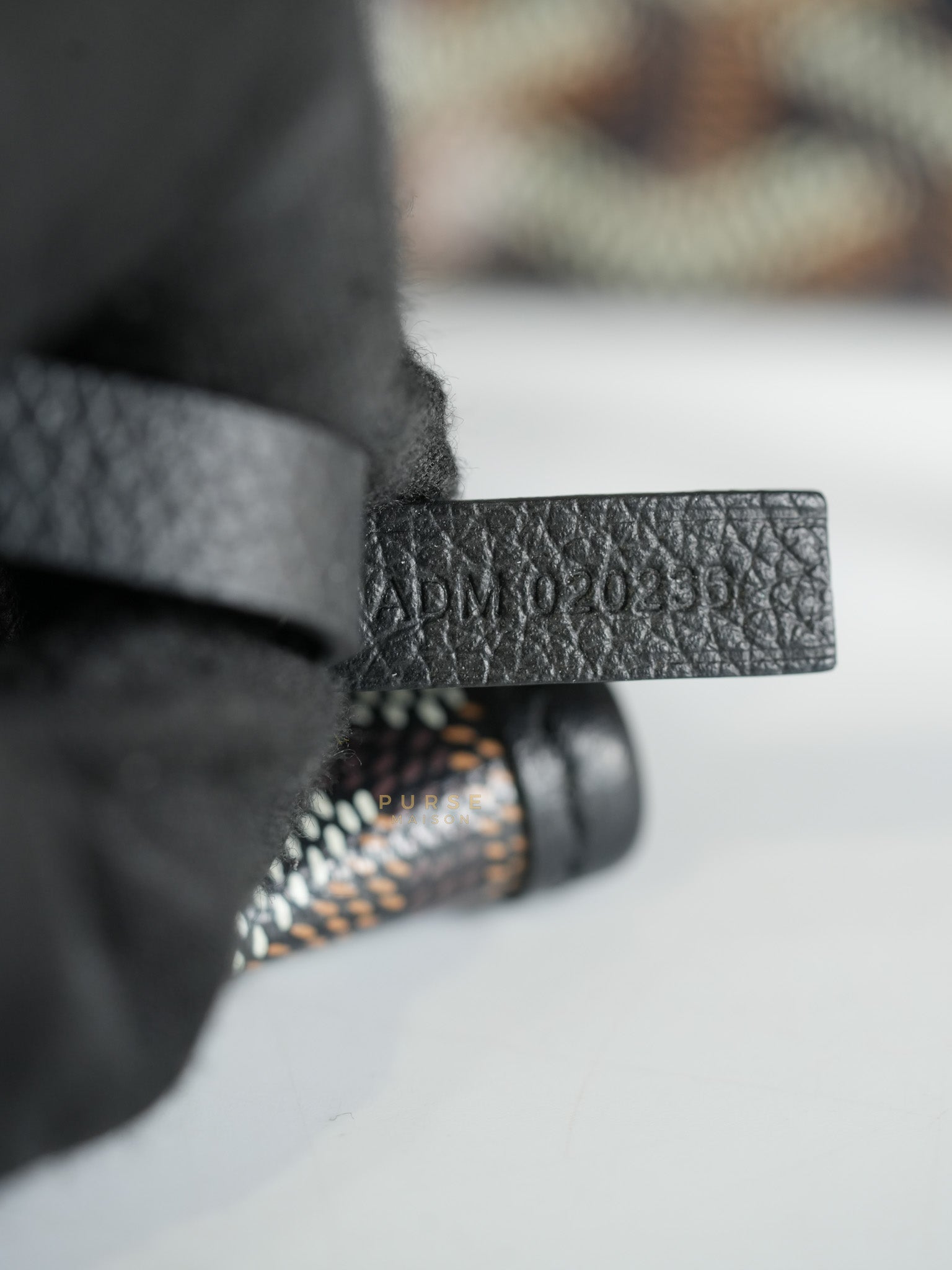 Saint Louis PM Black in Goyardine Canvas | Purse Maison Luxury Bags Shop