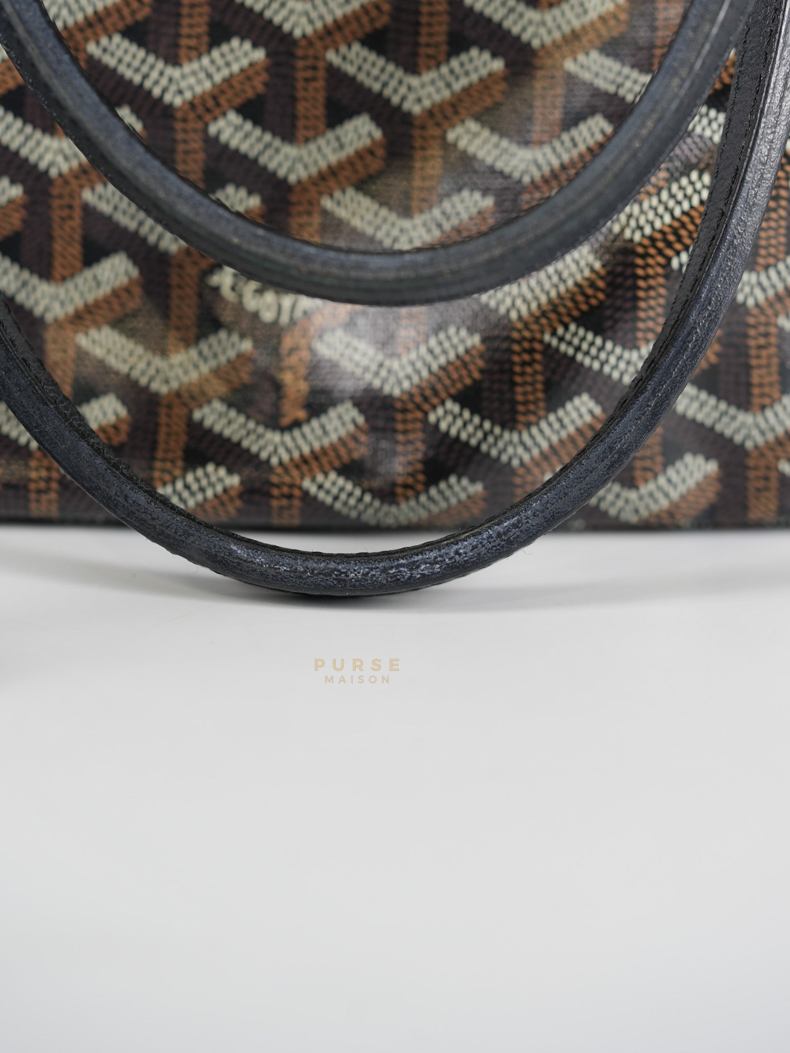 Saint Louis PM Black in Goyardine Canvas | Purse Maison Luxury Bags Shop
