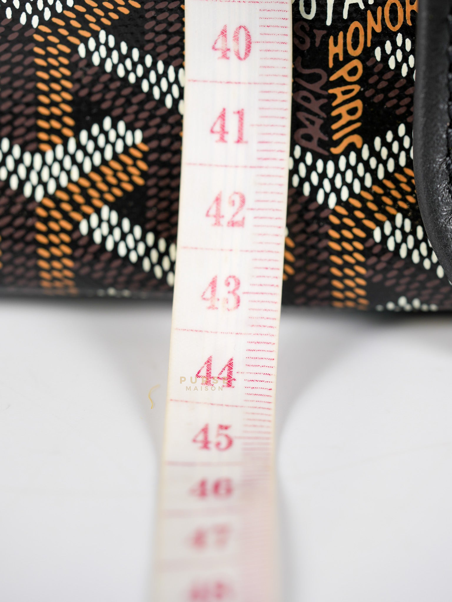 Saint Louis PM Black Tote Bag in Goyardine Canvas | Purse Maison Luxury Bags Shop