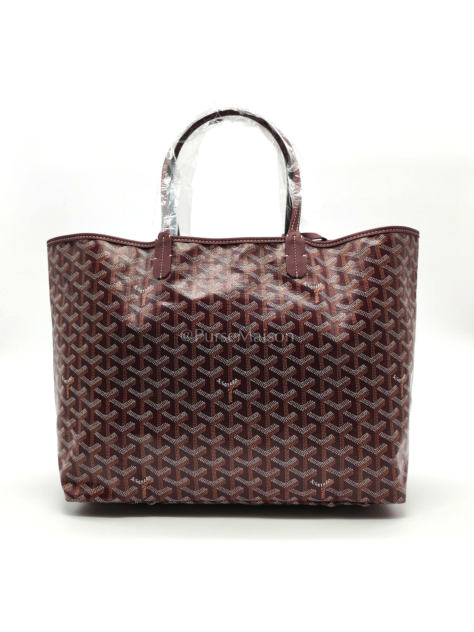 Saint Louis PM Bordeaux in Goyardine Canvas | Purse Maison Luxury Bags Shop