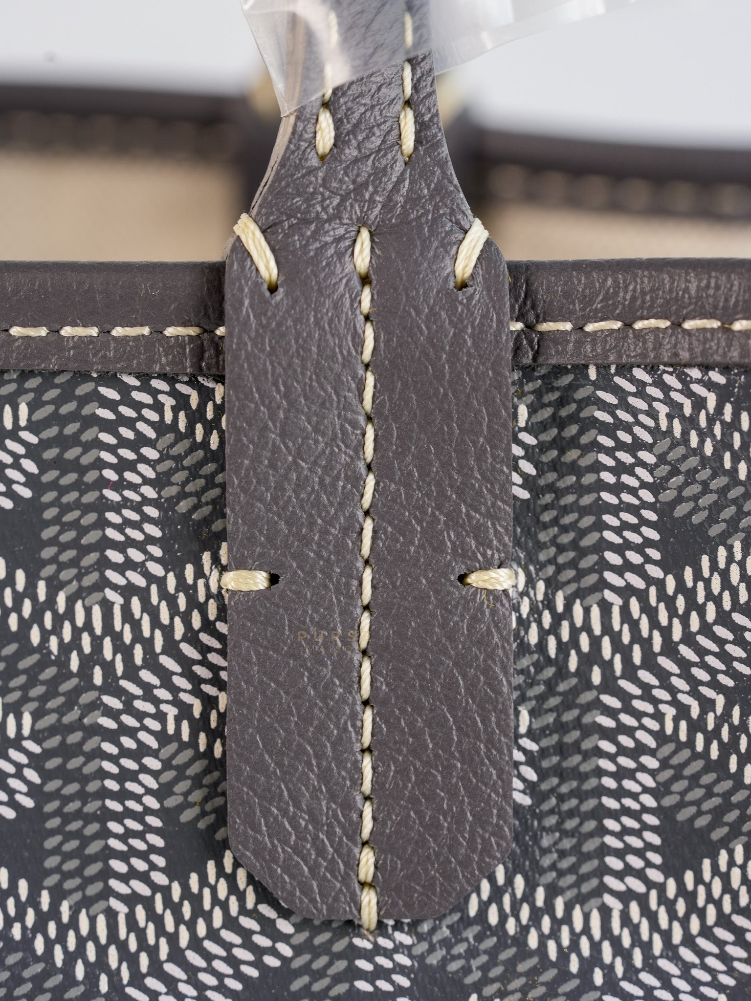 Saint Louis PM Gray Goyardine Canvas | Purse Maison Luxury Bags Shop
