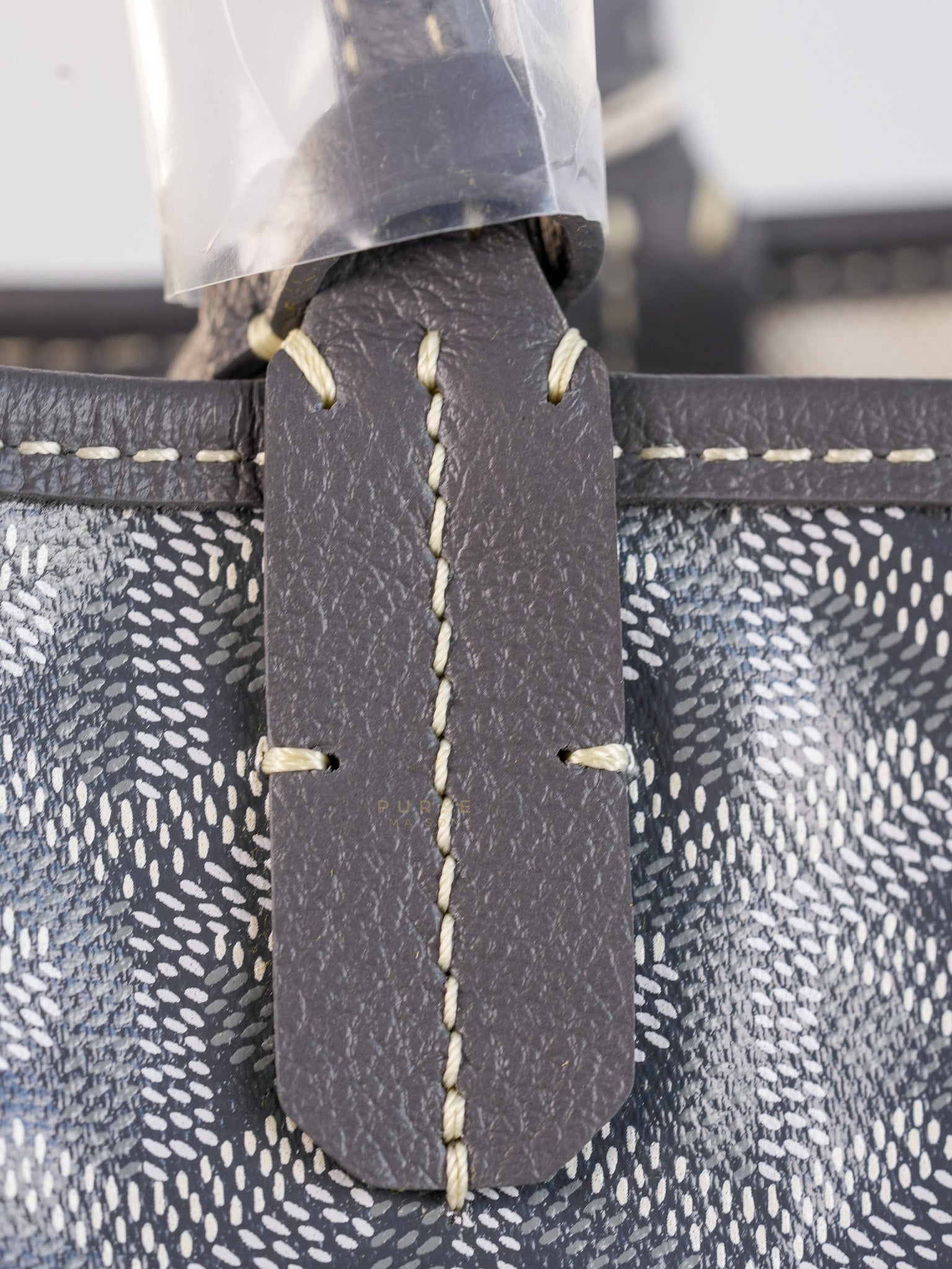 Saint Louis PM Gray Goyardine Canvas | Purse Maison Luxury Bags Shop