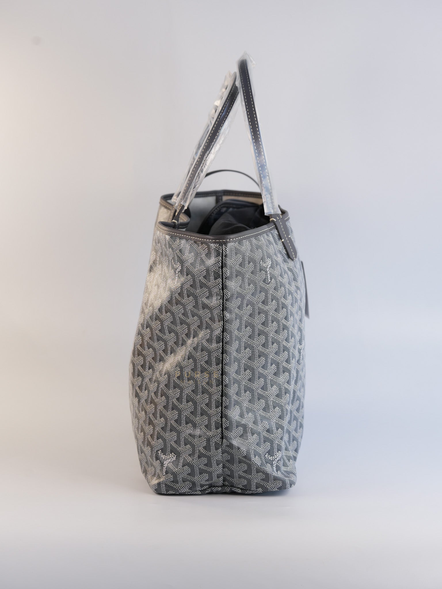 Saint Louis PM Gray Goyardine Canvas | Purse Maison Luxury Bags Shop