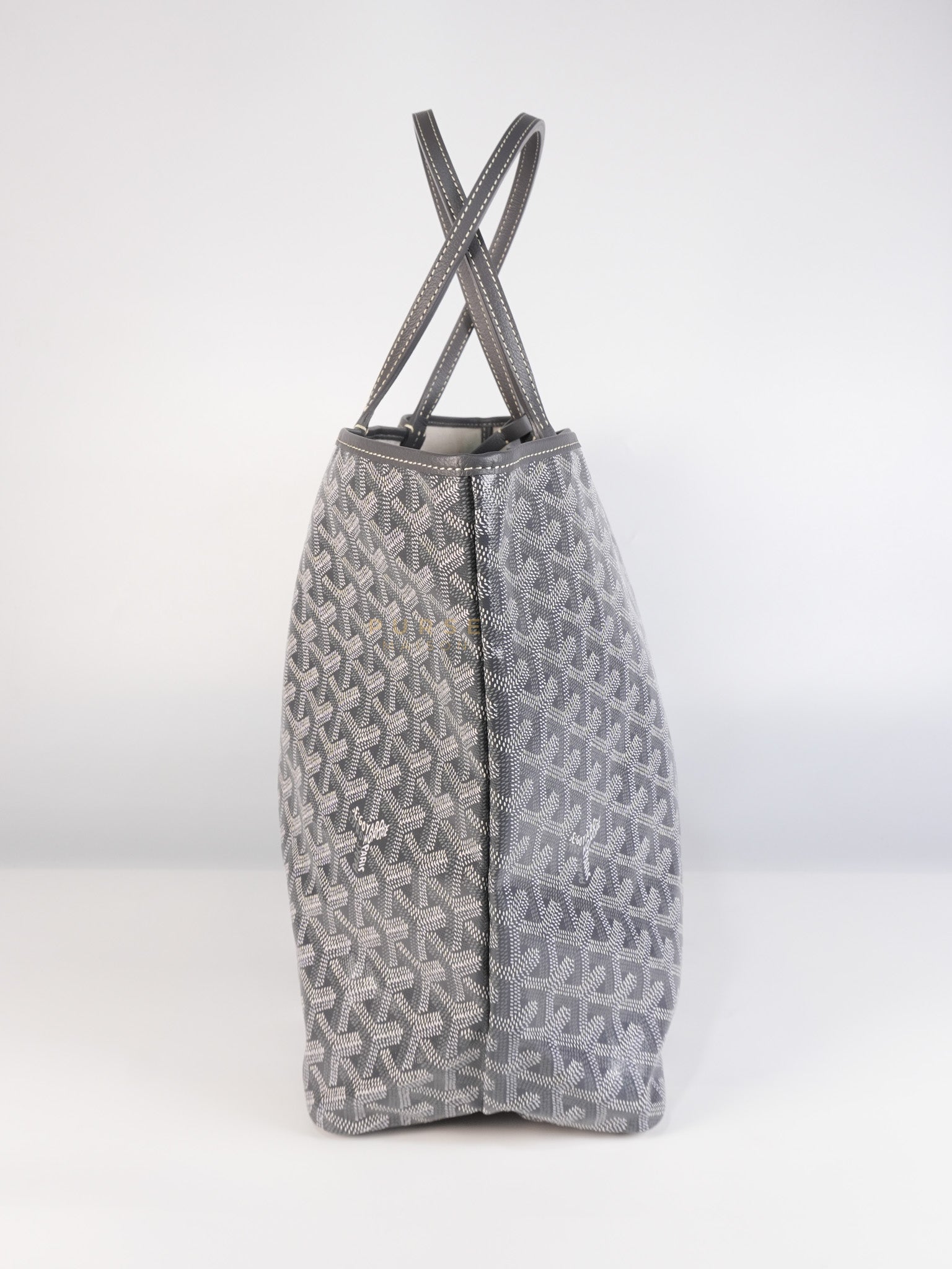 Saint Louis PM Gray in Goyardine Canvas | Purse Maison Luxury Bags Shop